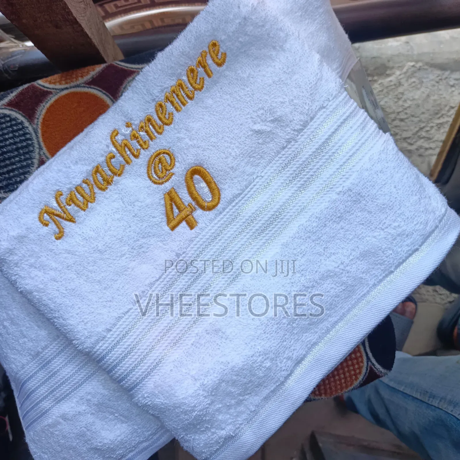 Customised Gym Towel / Neck Towel for Birthday Gifts and Souvenirs