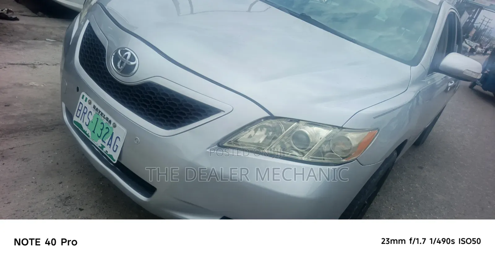 Toyota Camry 2008 Silver