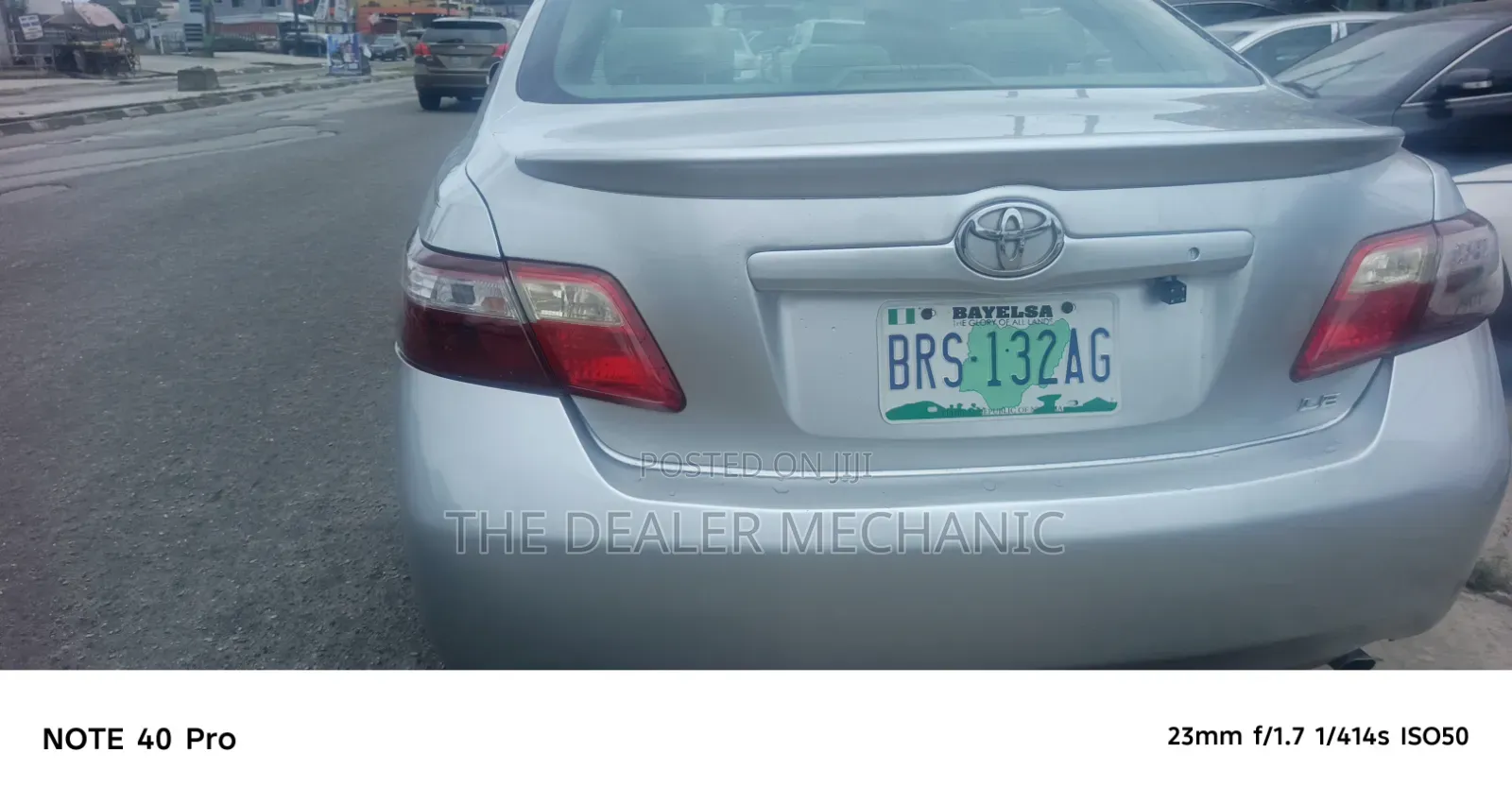 Toyota Camry 2008 Silver
