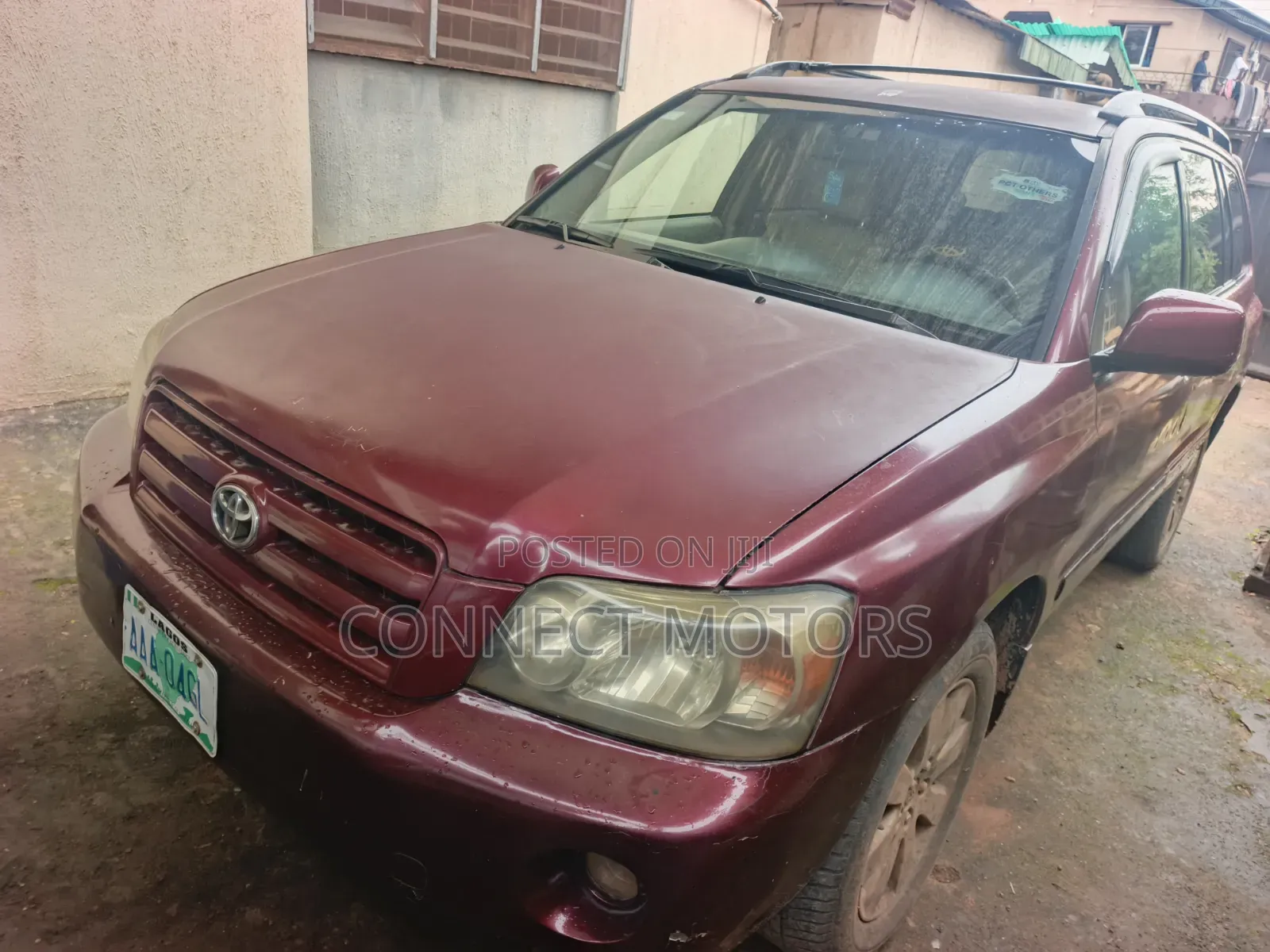 Toyota Highlander 2006 Burgundy