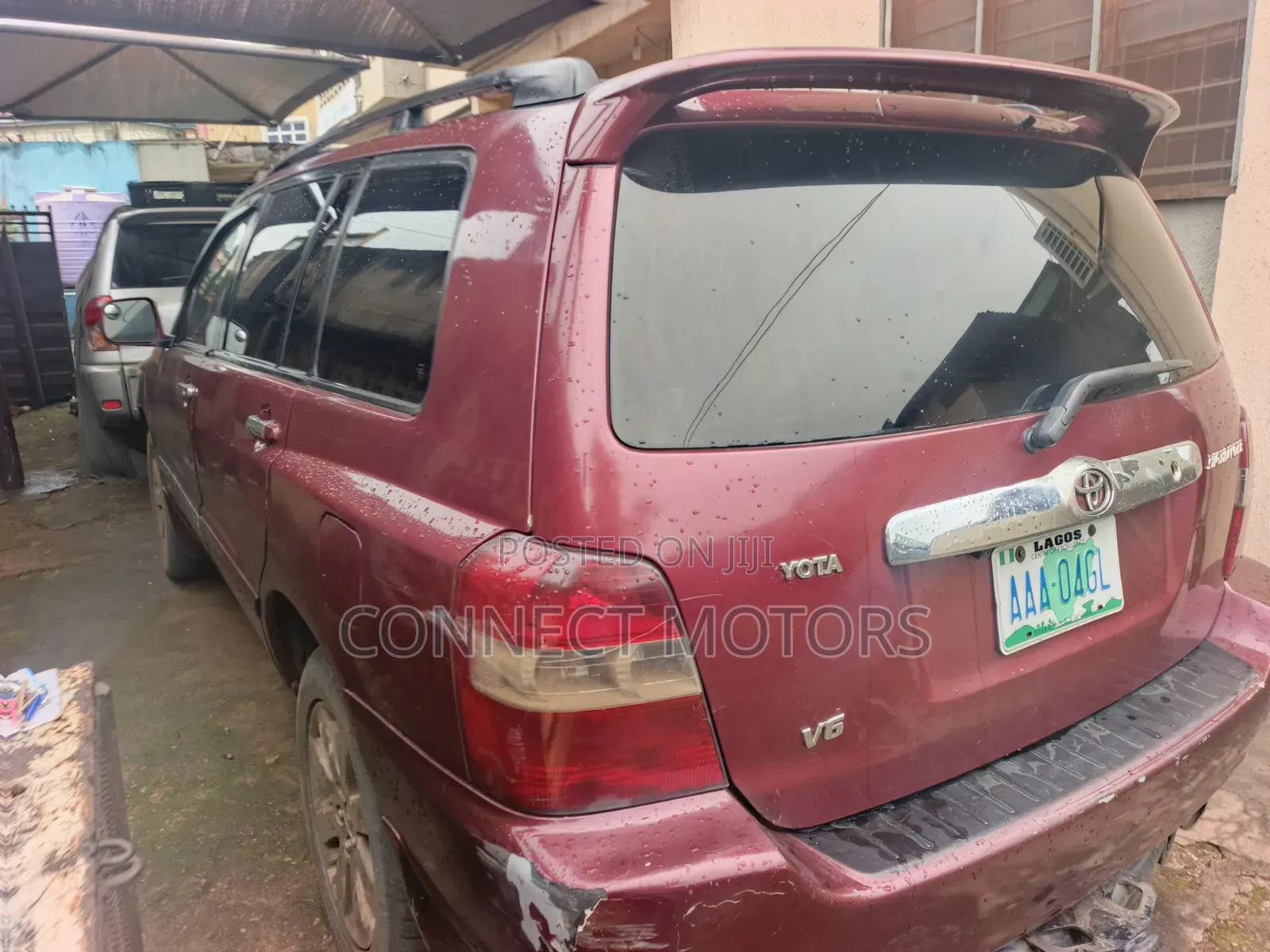 Toyota Highlander 2006 Burgundy