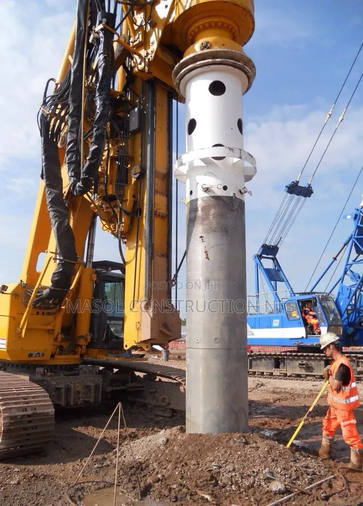 Continuous Flight Auger Piling Works