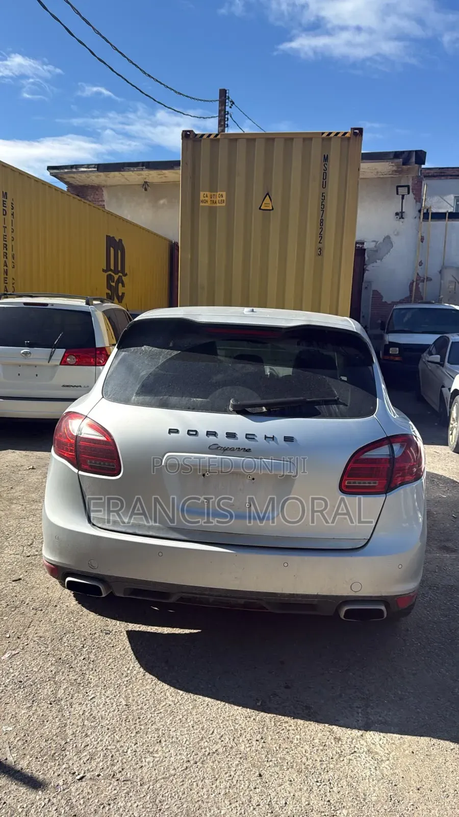 Porsche Cayenne 2013 Silver