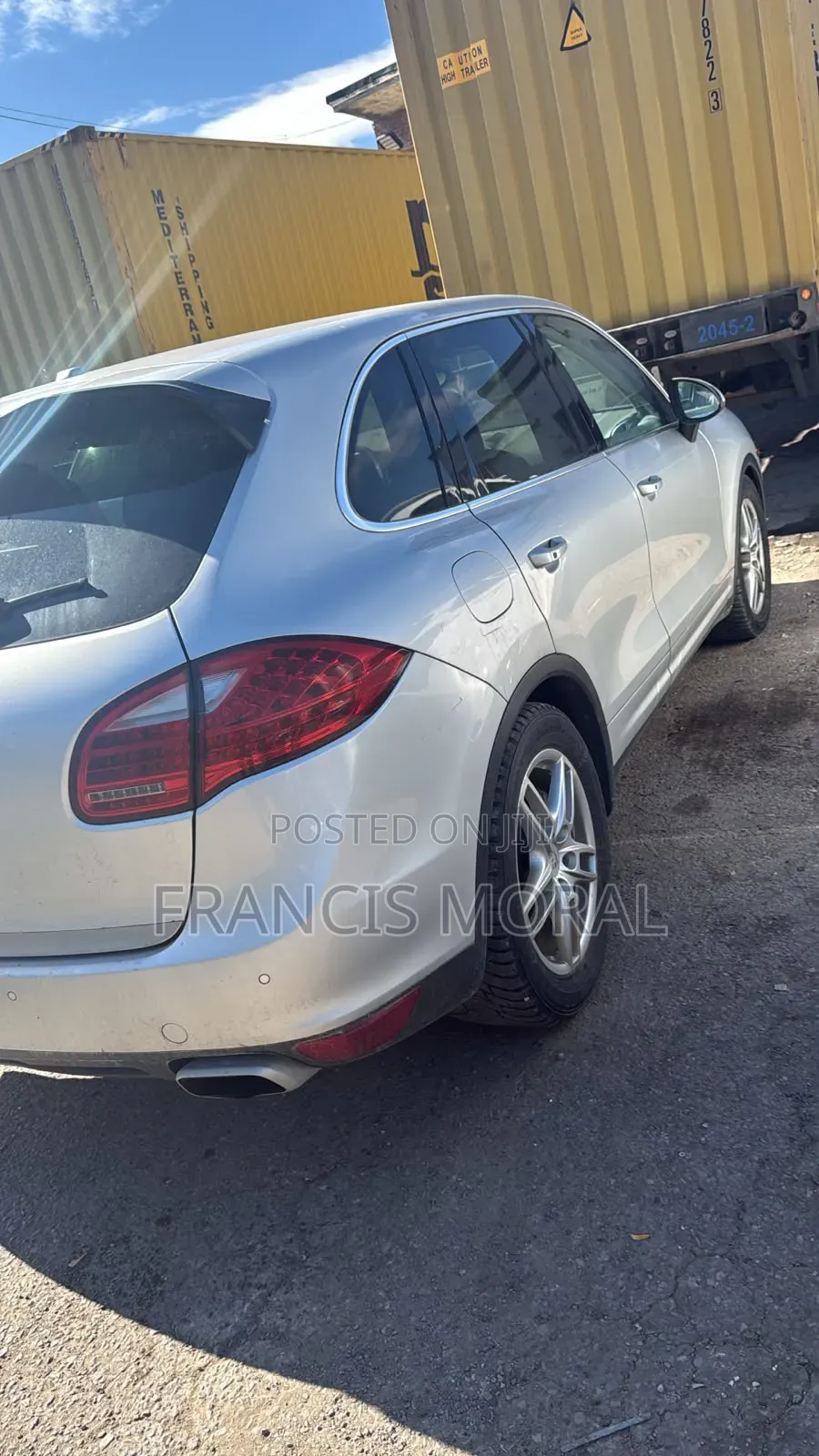 Porsche Cayenne 2013 Silver