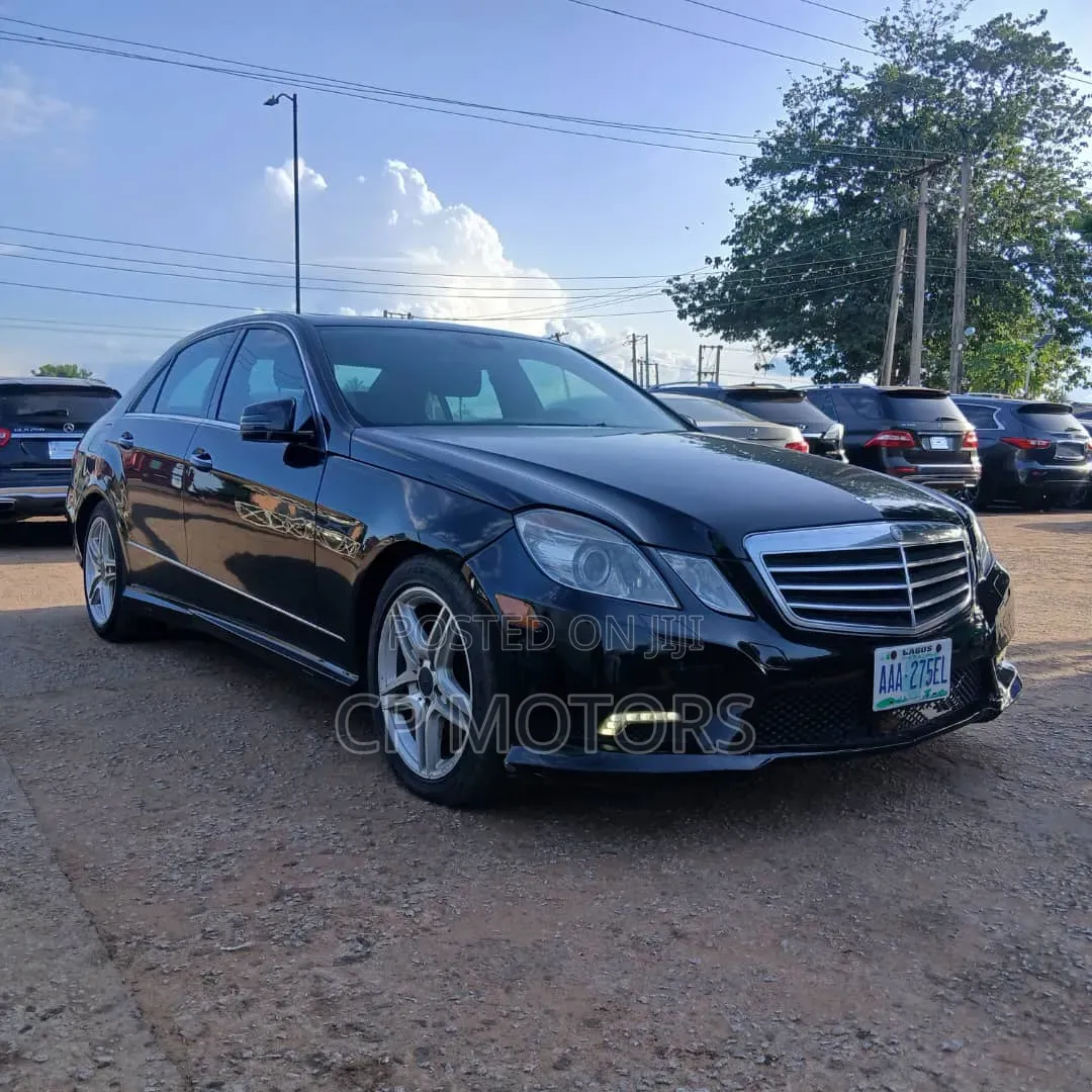 Mercedes-Benz E350 Base 4dr Sedan RWD (3.5L 6cyl 7A) 2010 Black
