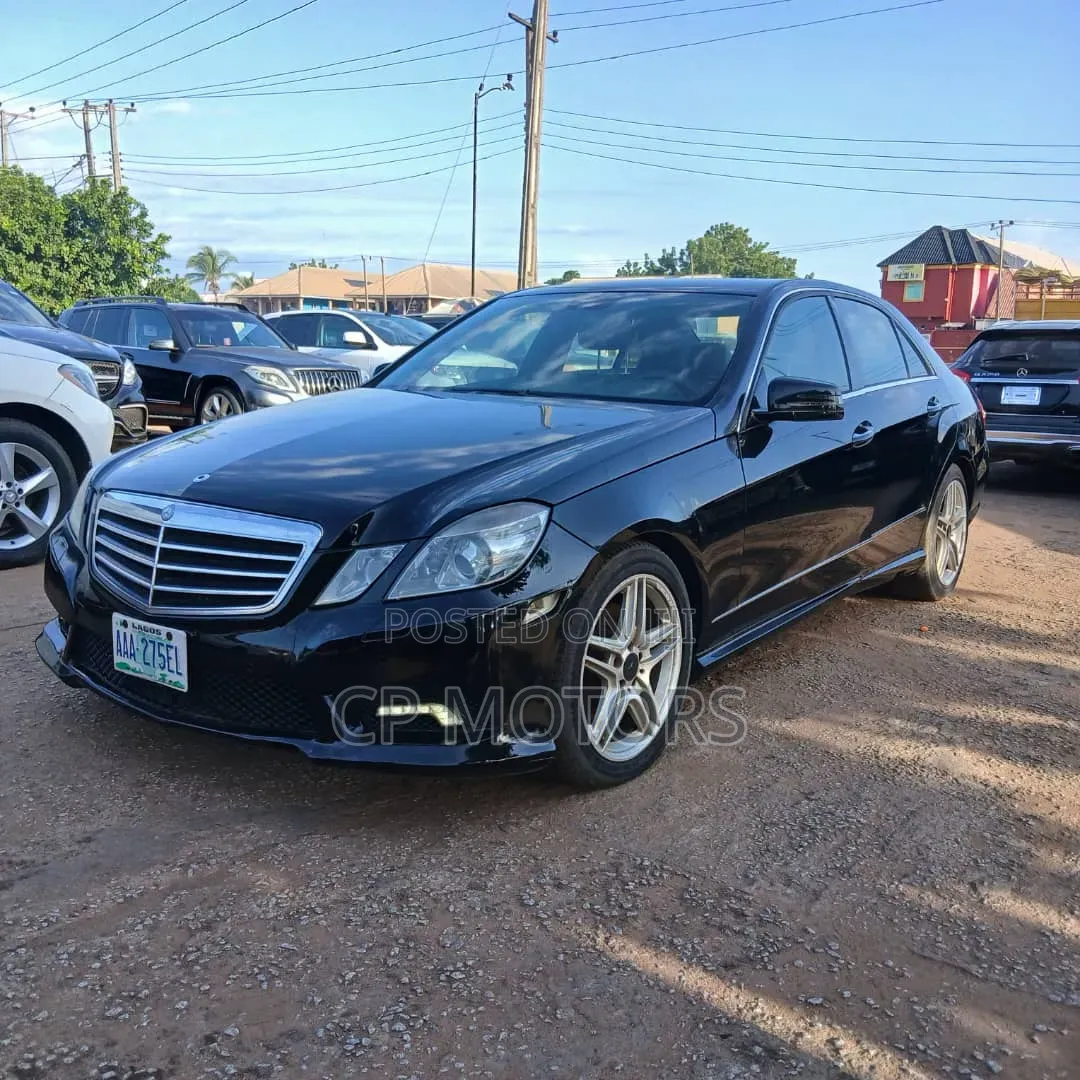 Mercedes-Benz E350 Base 4dr Sedan RWD (3.5L 6cyl 7A) 2010 Black