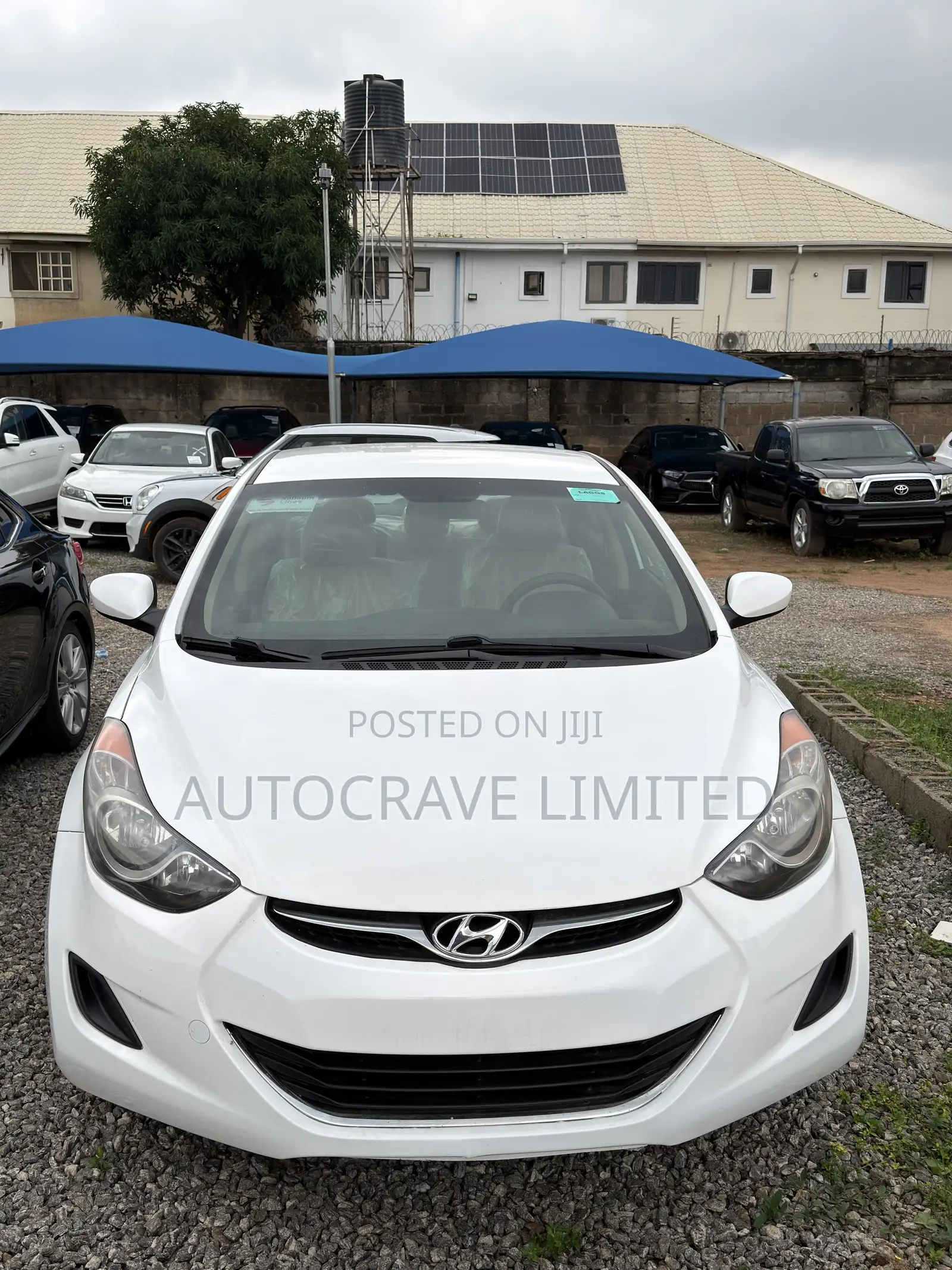 Hyundai Elantra GLS Sedan FWD (1.8L 4cyl 6M) 2013 White