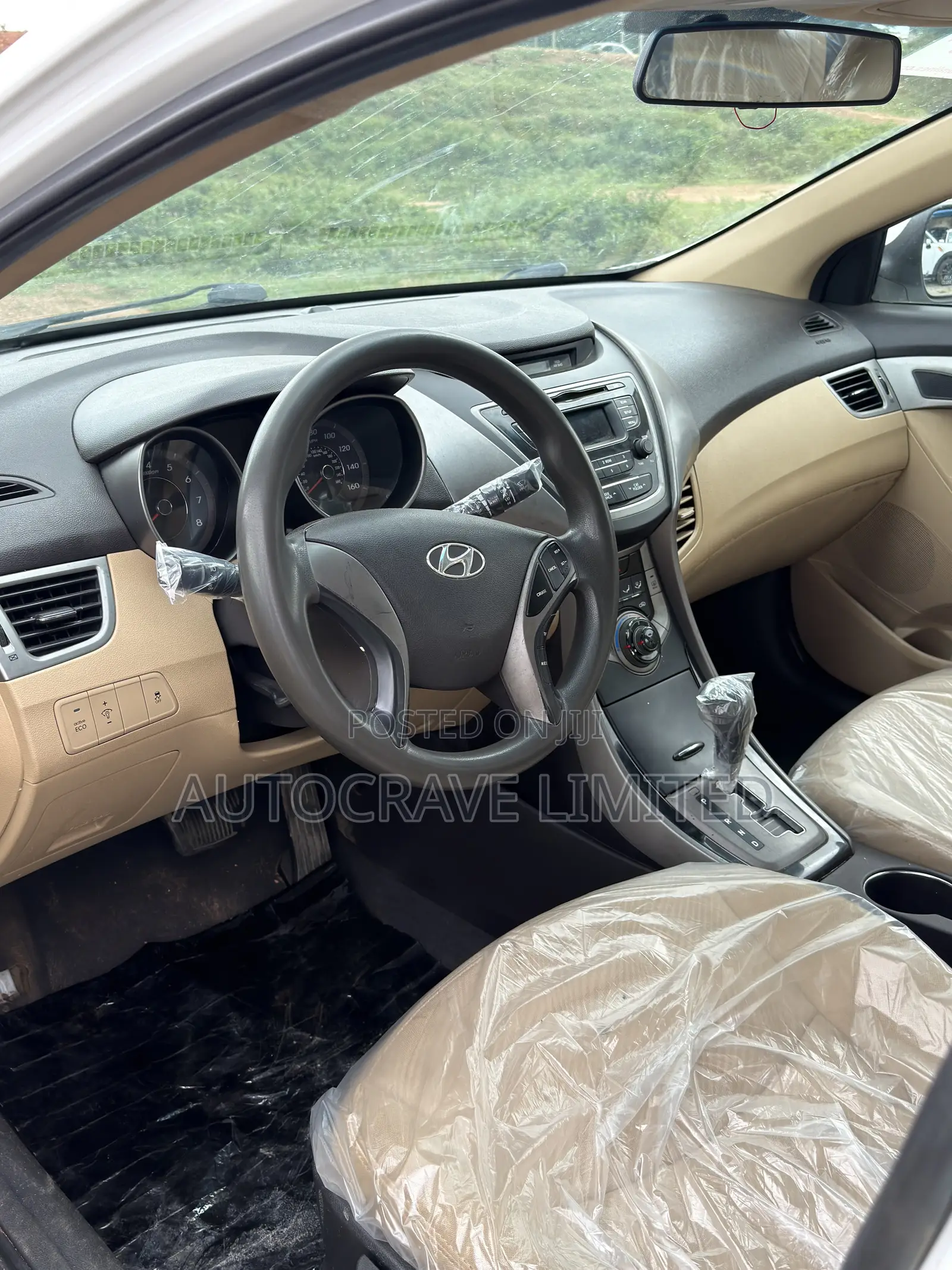 Hyundai Elantra GLS Sedan FWD (1.8L 4cyl 6M) 2013 White