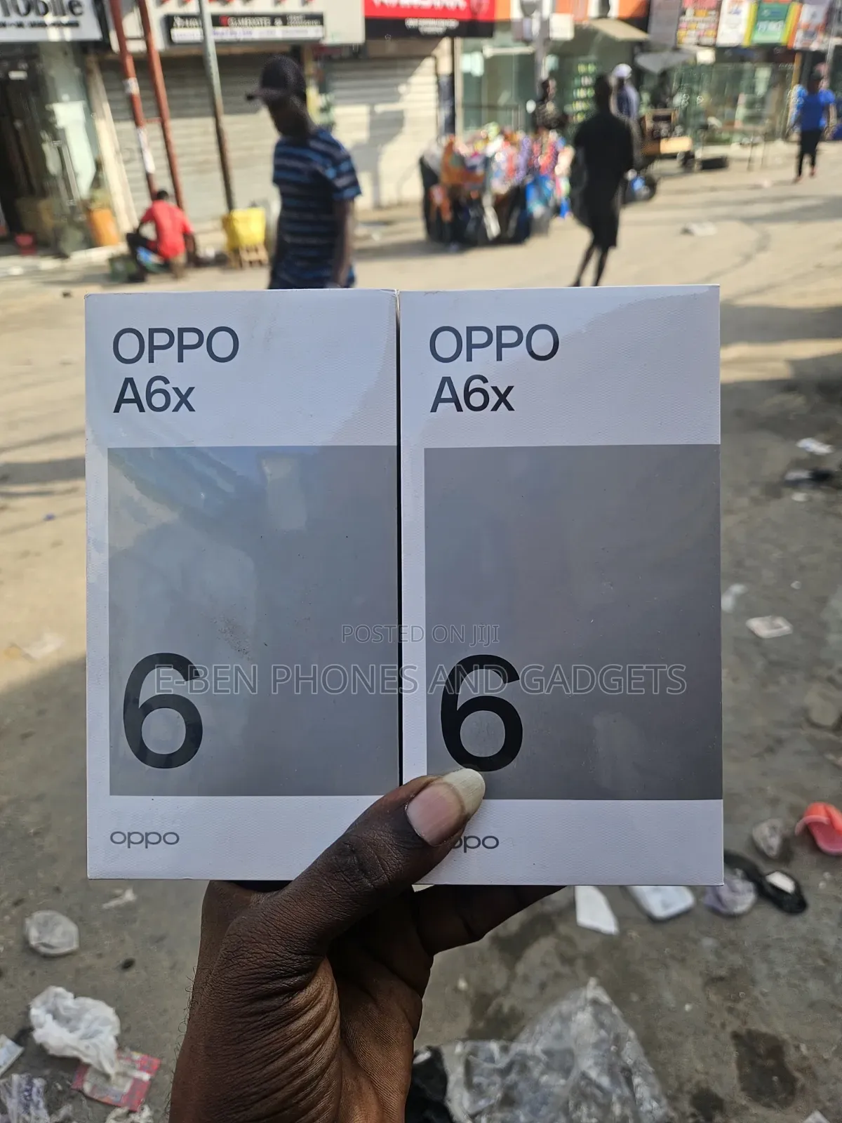 New Oppo A6x 256 GB Blue