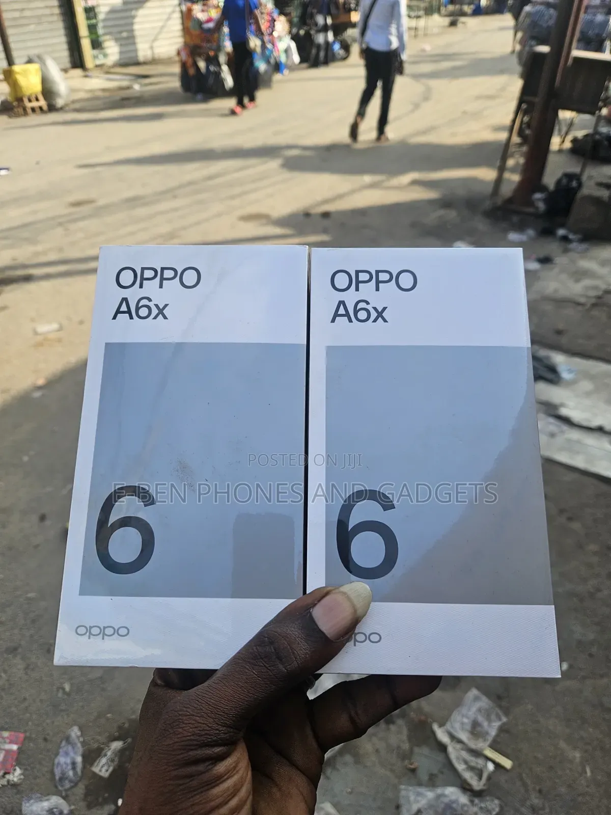 New Oppo A6x 256 GB Blue