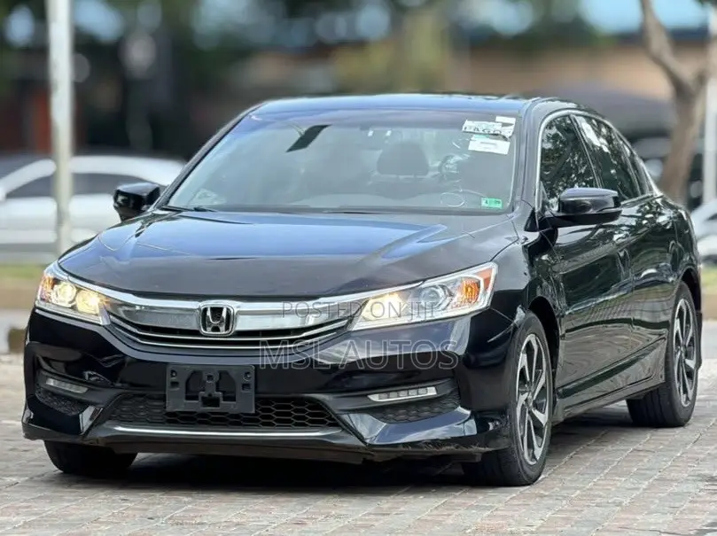 Honda Accord EX-L V6 4dr Sedan FWD (3.5L 6cyl 6A) 2017 Black