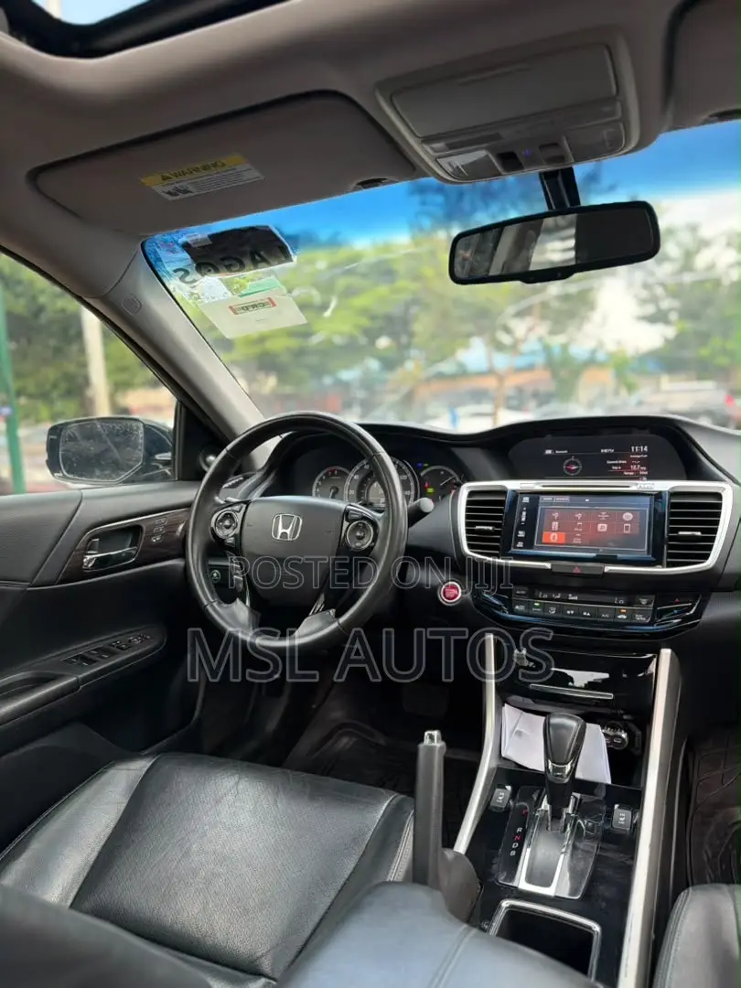 Honda Accord EX-L V6 4dr Sedan FWD (3.5L 6cyl 6A) 2017 Black