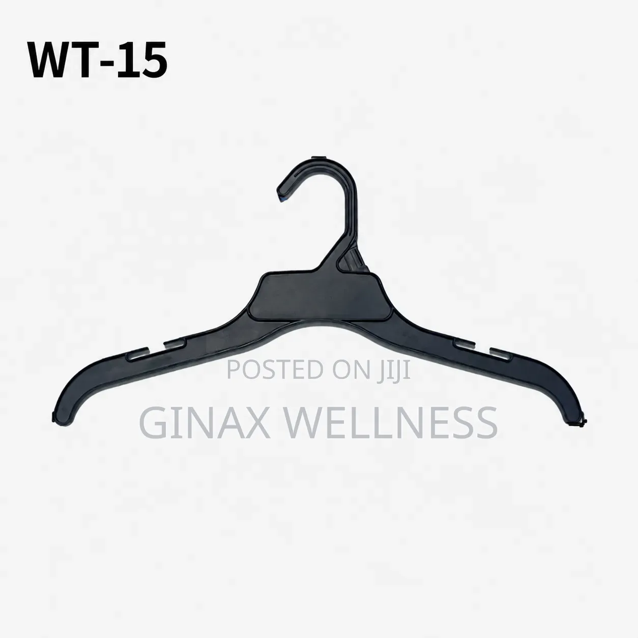 Children's Plastic Clothes Hangers With Anti-Slip Hooks (10 Pieces)