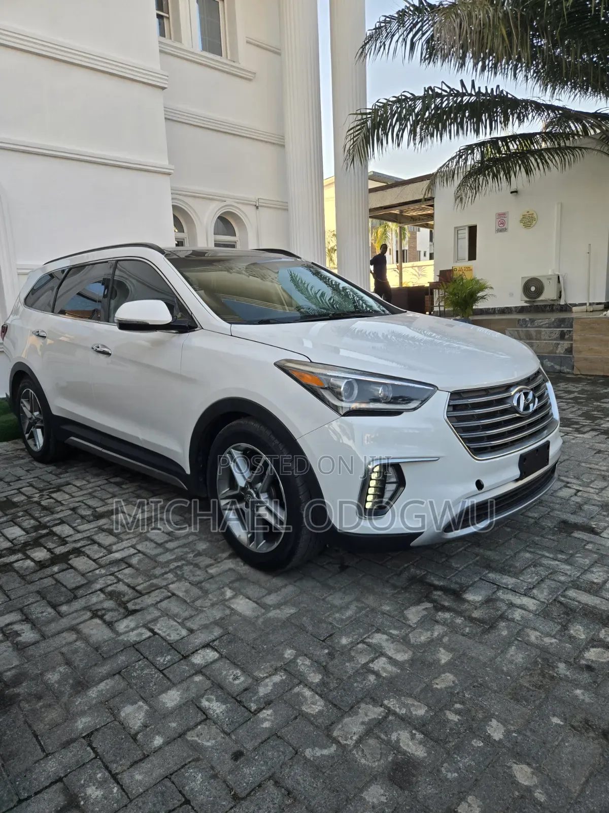 Hyundai Santa Fe Limited Ultimate AWD 2017 White