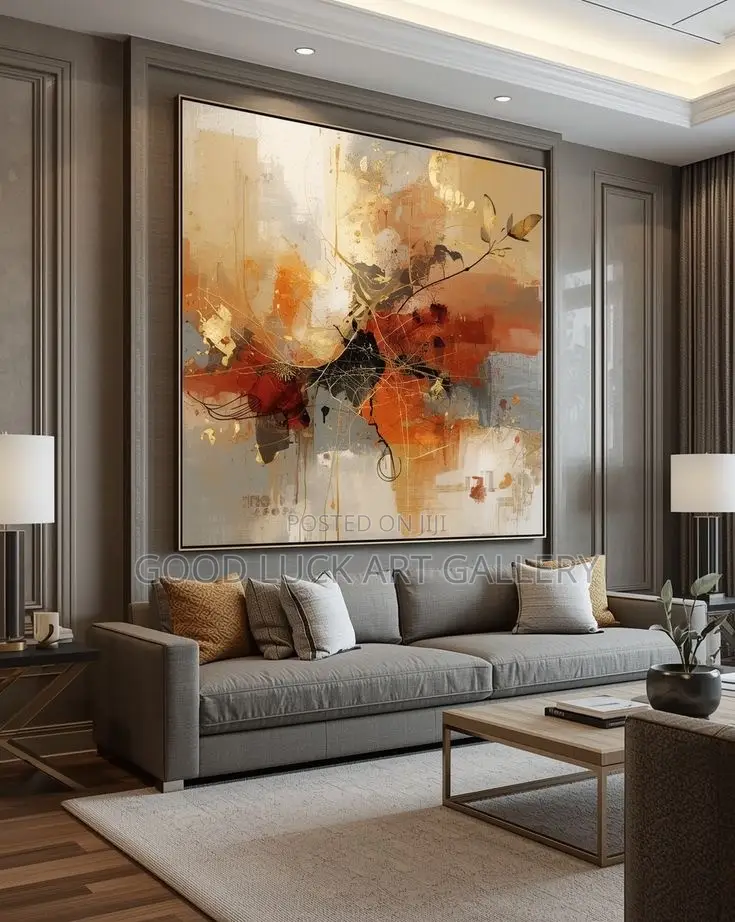 Luxury Abstract Canvas Artwork