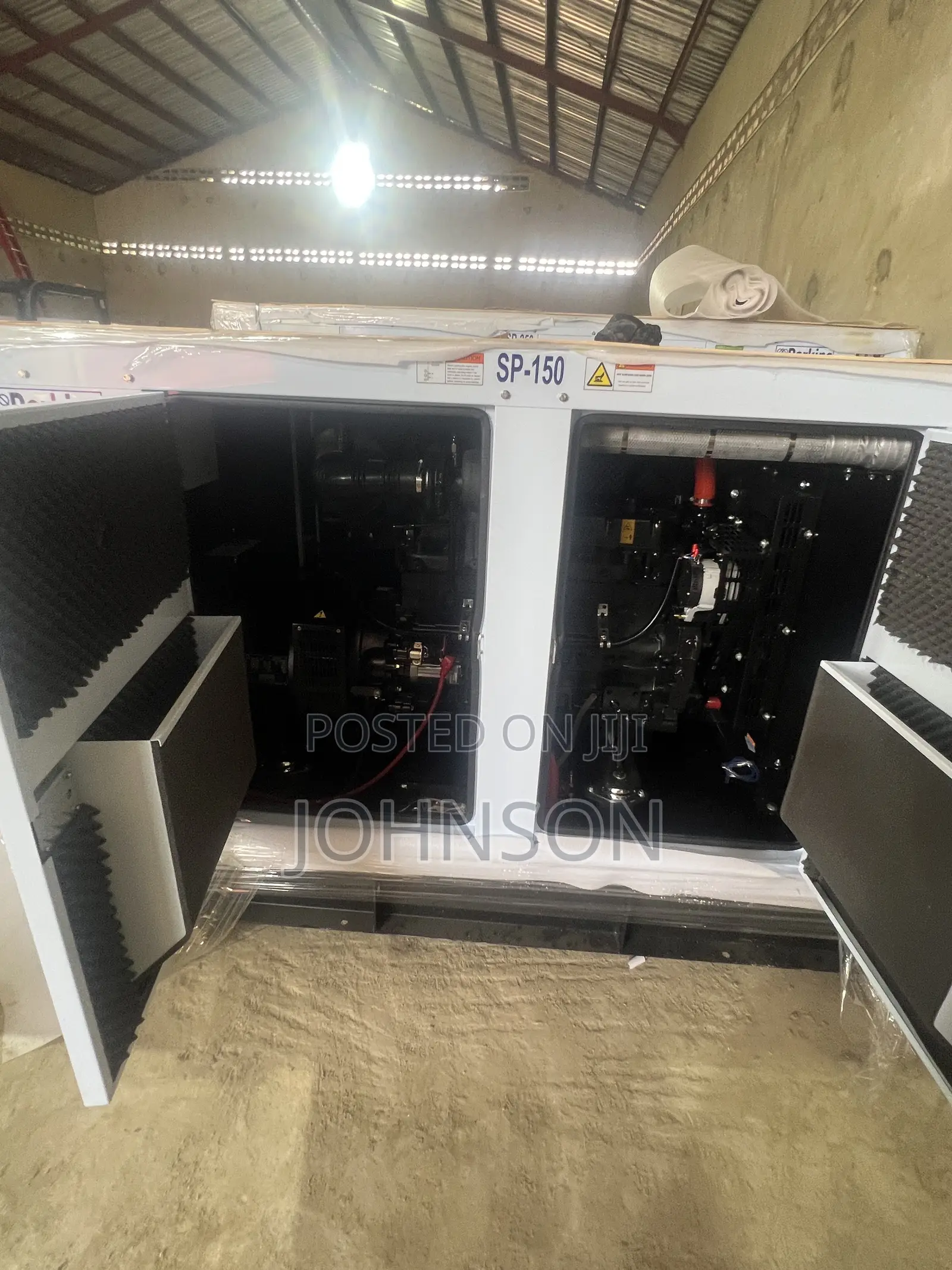 150kva Brand New UKPerkins Soundproof Diesel Generator 100% Copper