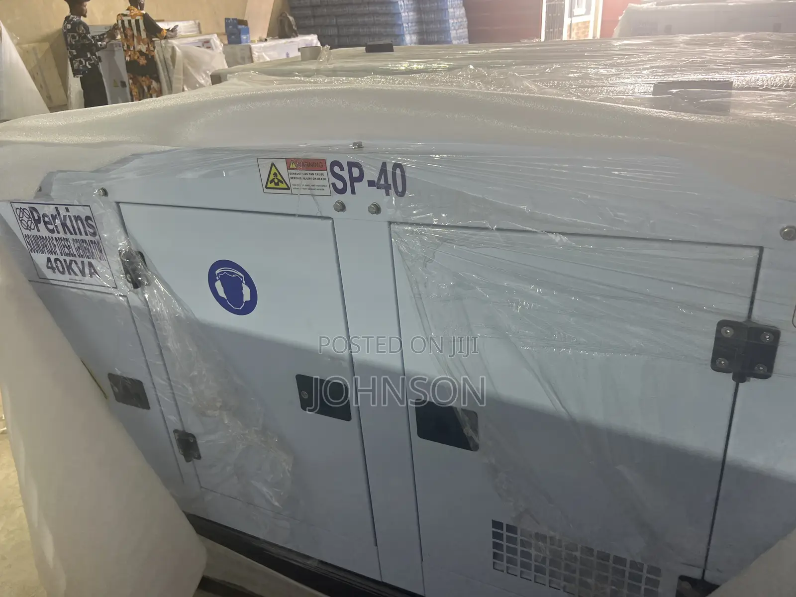 40kva Brand New UKPerkins Soundproof Diesel Generator 100% Copper 