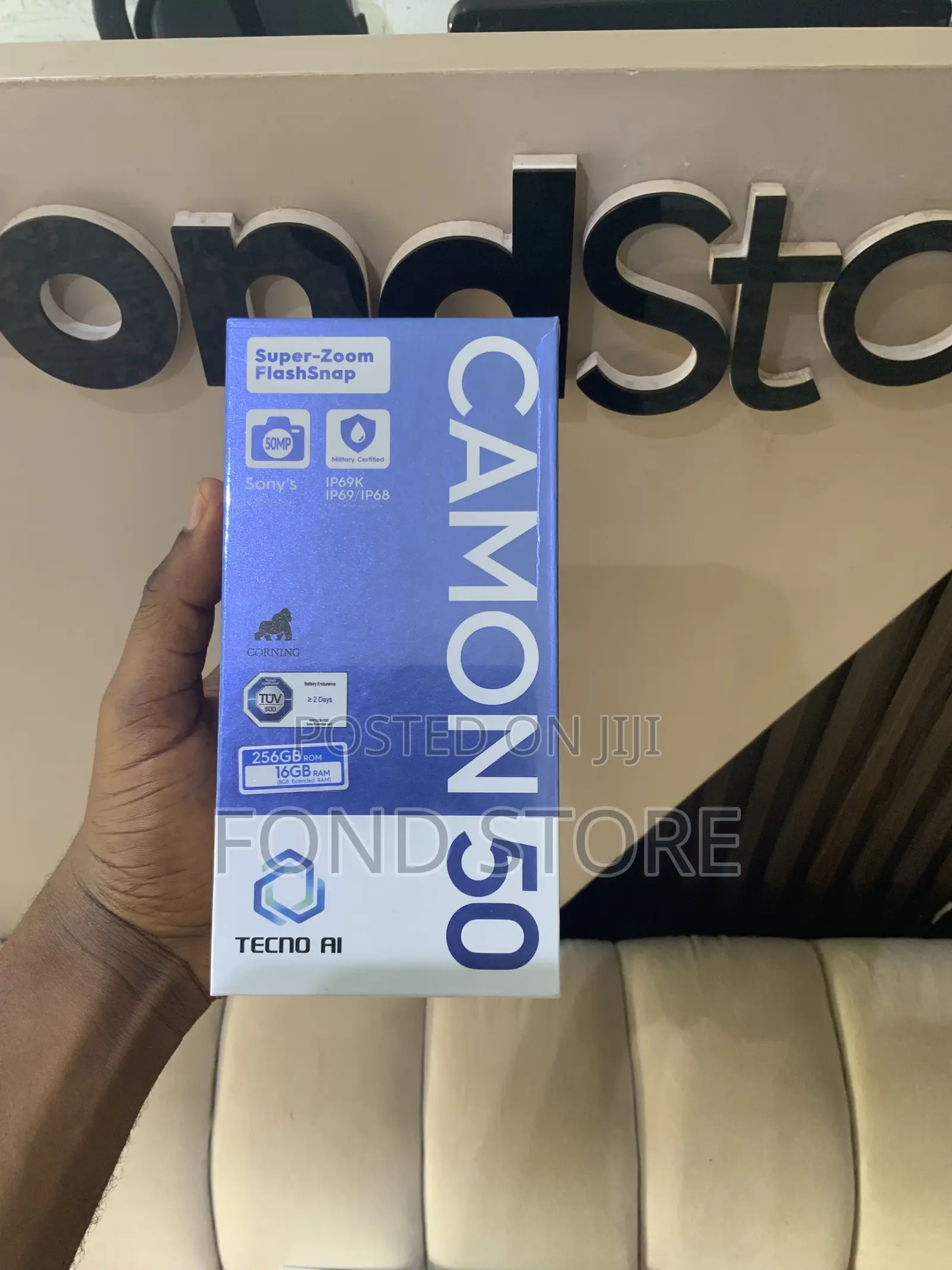 New Tecno Camon 50 256 GB