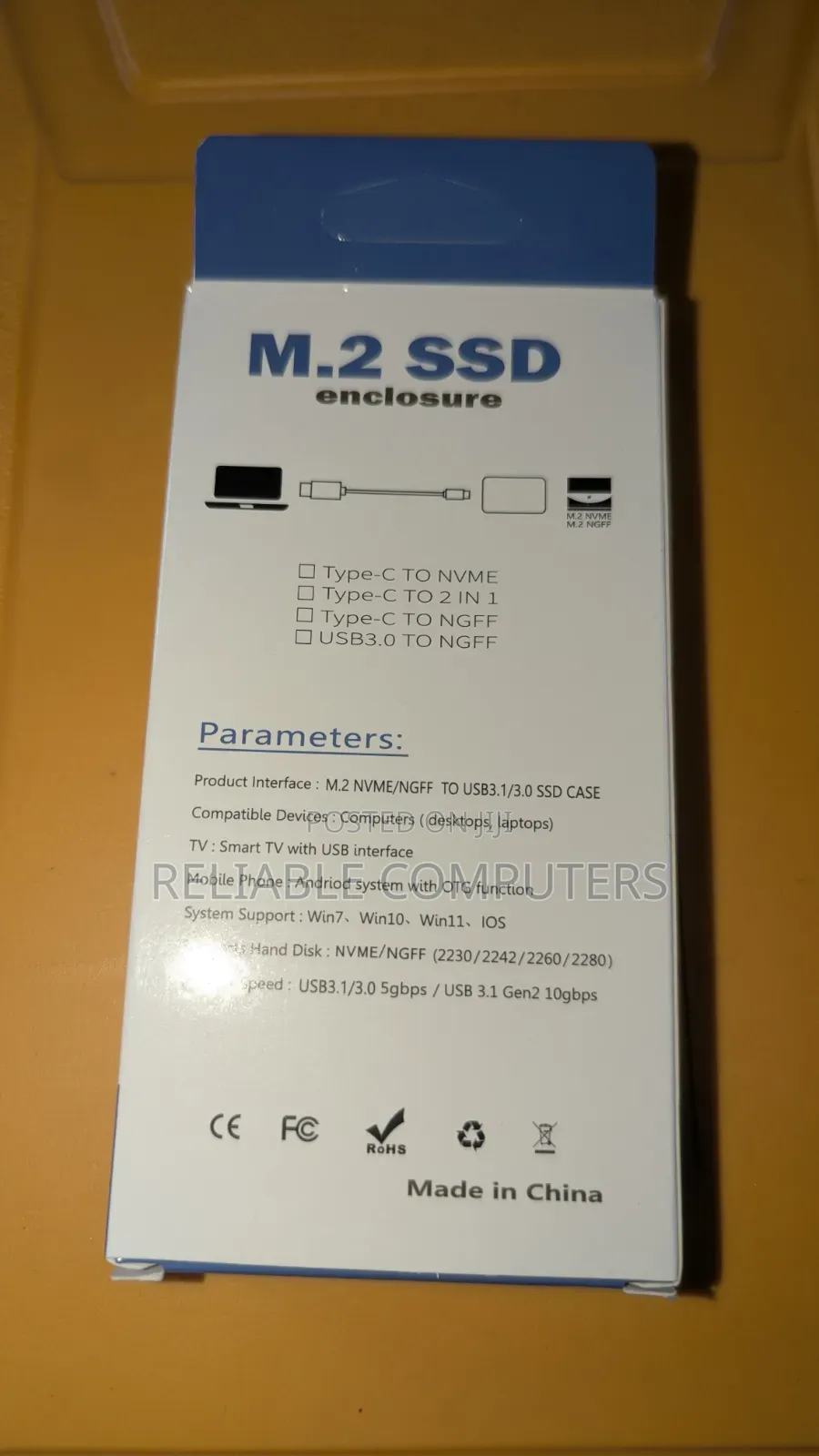 Nvme Pcle USB C Case