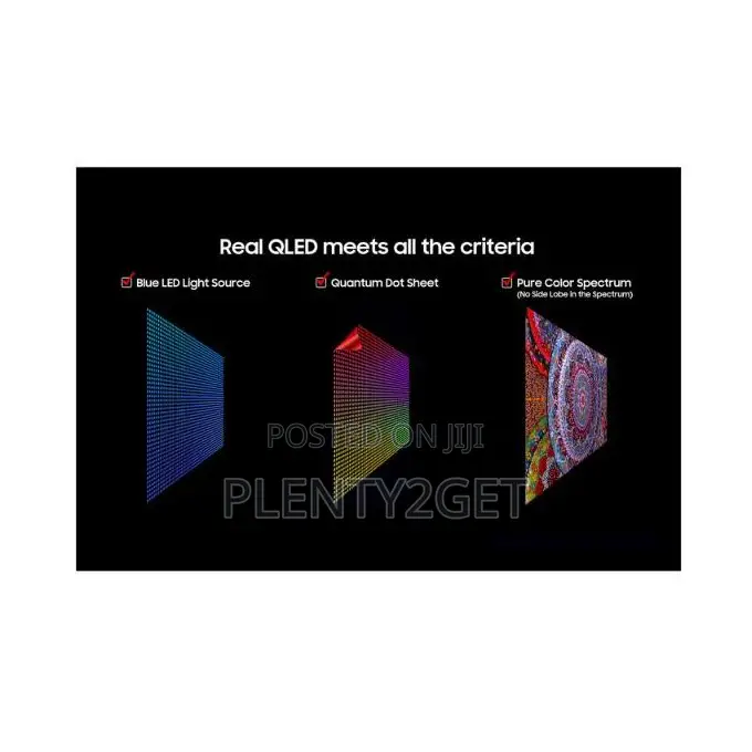 Samsung 55inches QLED 4K Vision AI Smart TV,Q4 AI Processor, 100% Color Vol