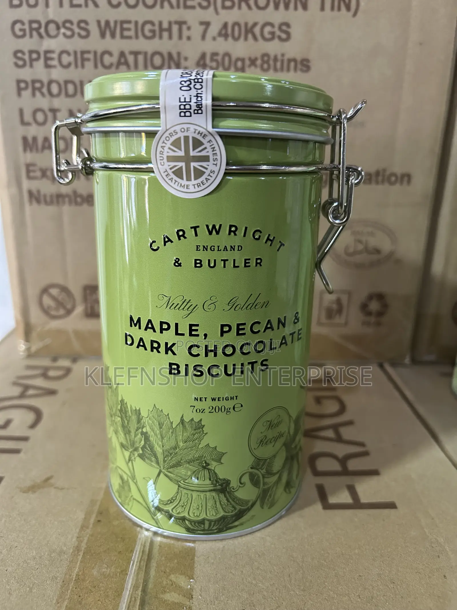 Cartwright & Butler Maple, Pecan & Dark Chocolate Biscuit