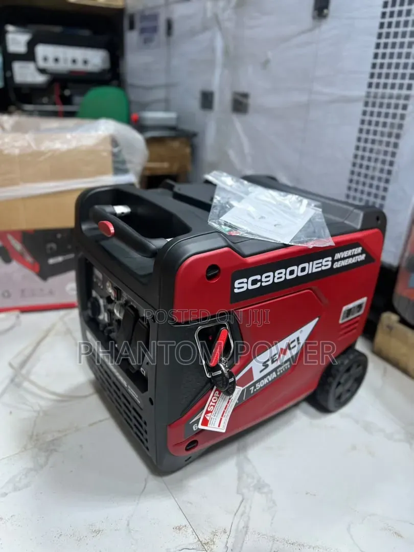 Original 7.5kva Senci Inverter Generator {Silent With Remote Start}
