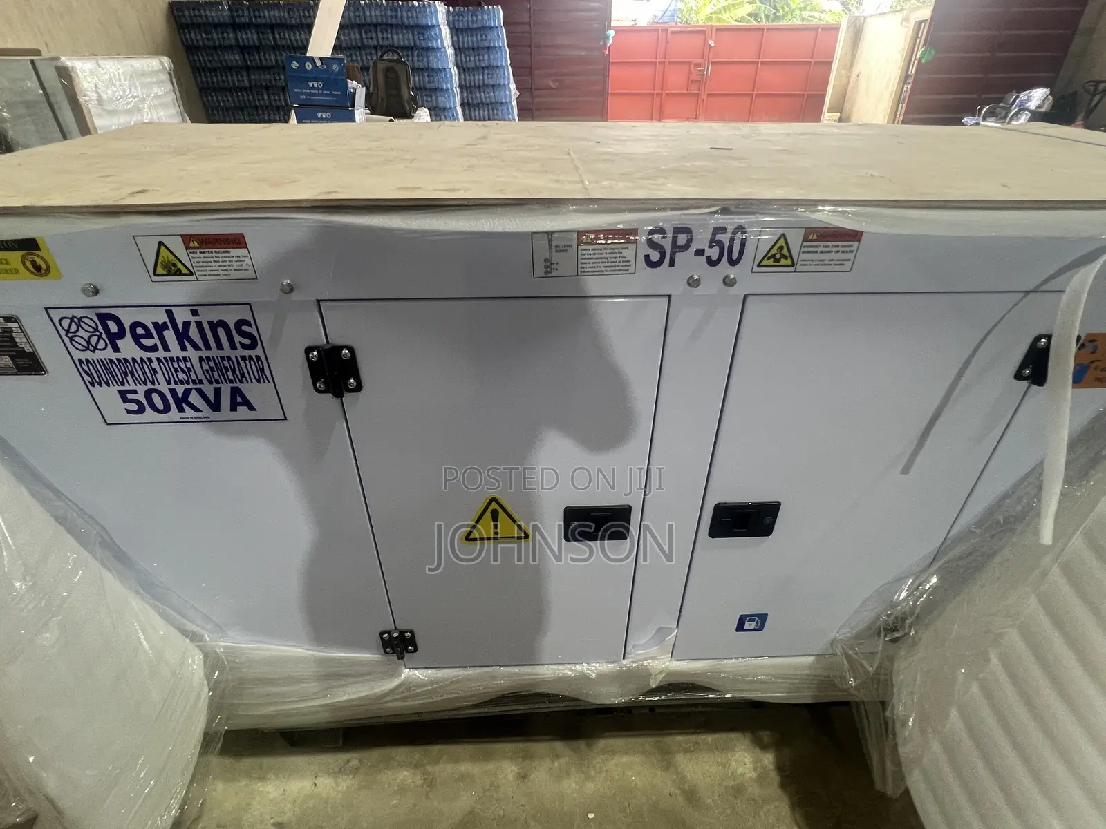 50kva Brand New UKPerkins Soundproof Diesel Generator 100% Copper 