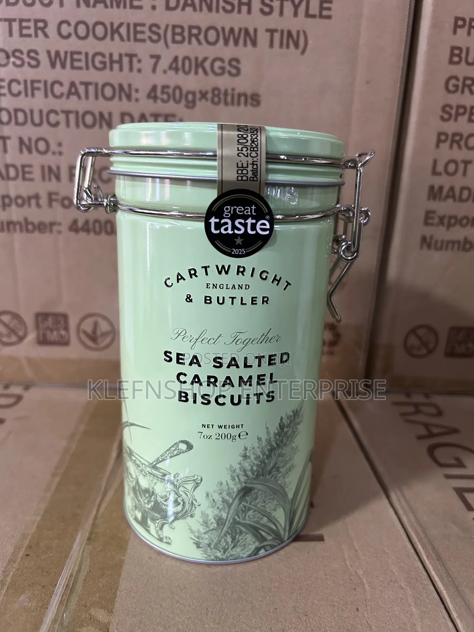Cartwright & Butler Sea Salted Caramel Biscuits