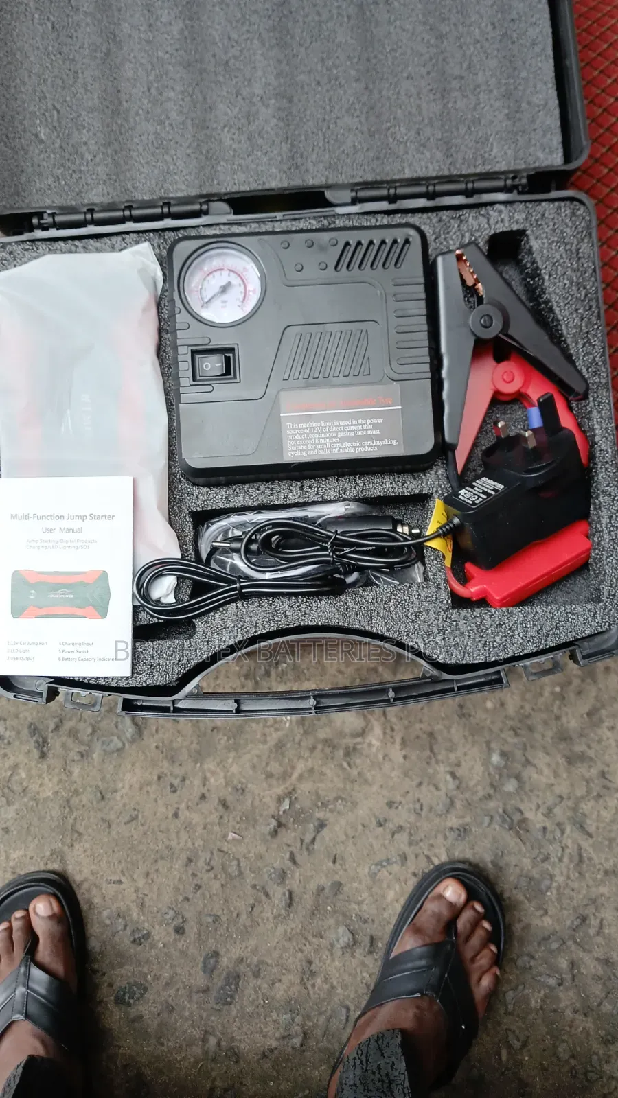 2000Ahs Jump Start and Pump
