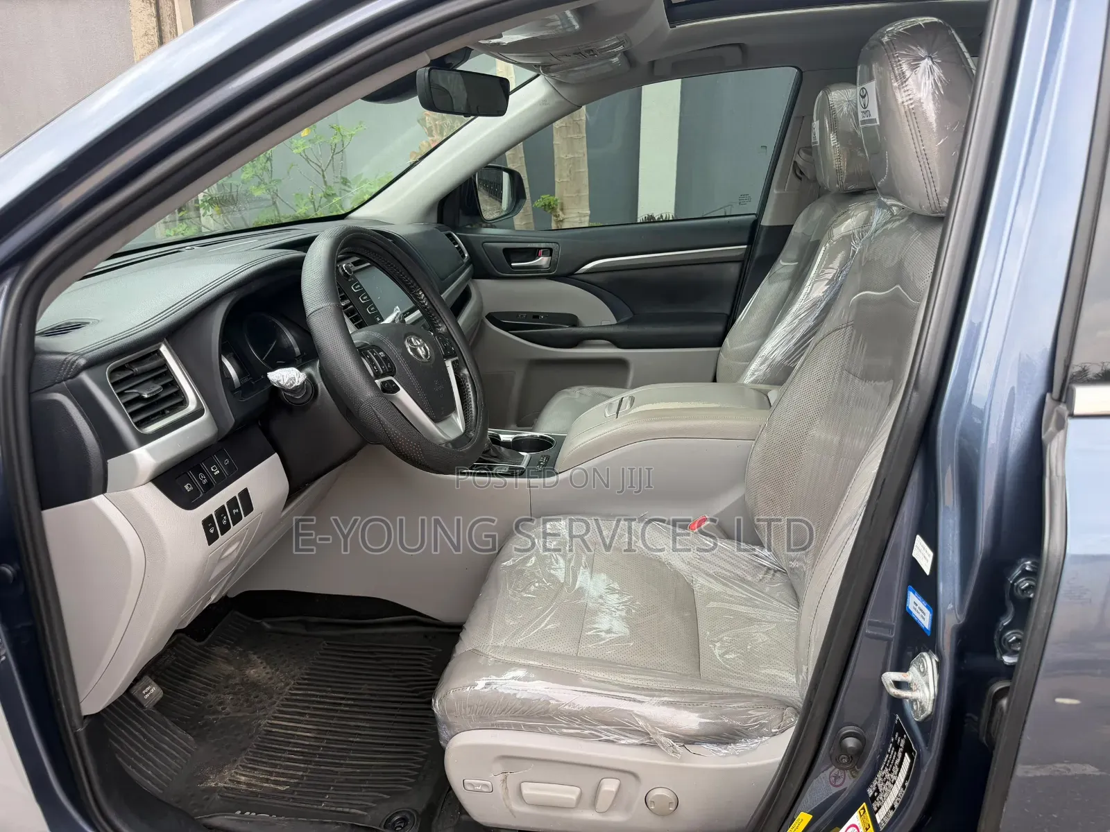 Toyota Highlander Limited Platinum 2019 Blue