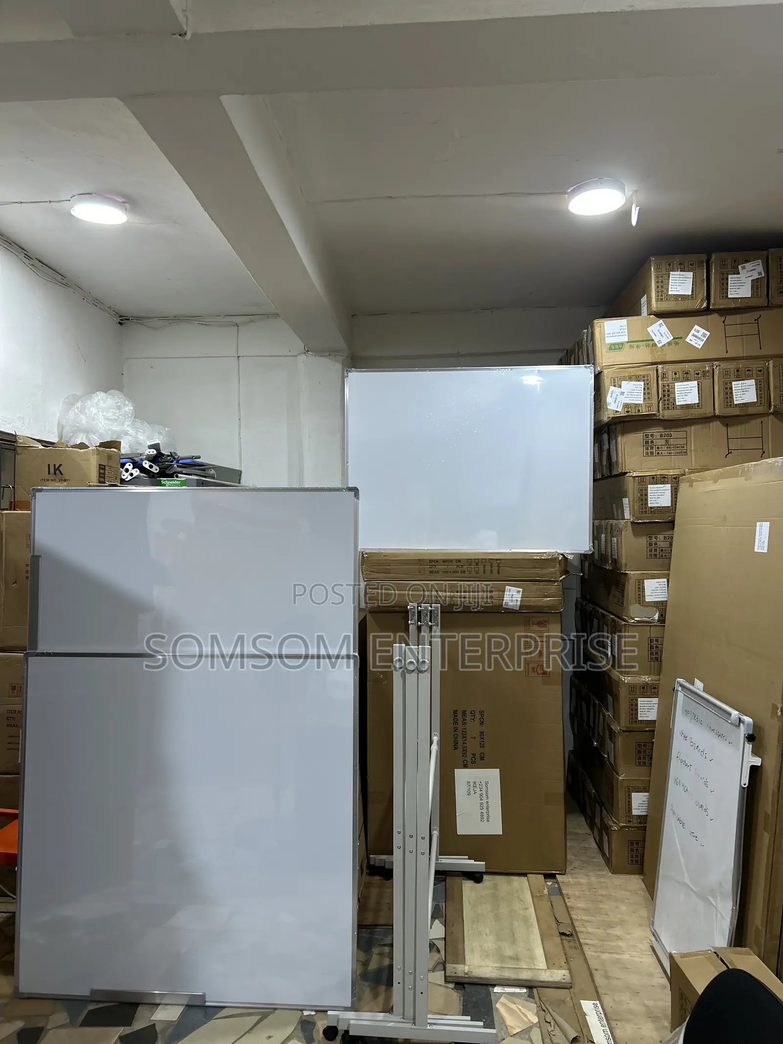 Double Sided Magnetic Whiteboard 120x180cm 120x120cm 120x90cm