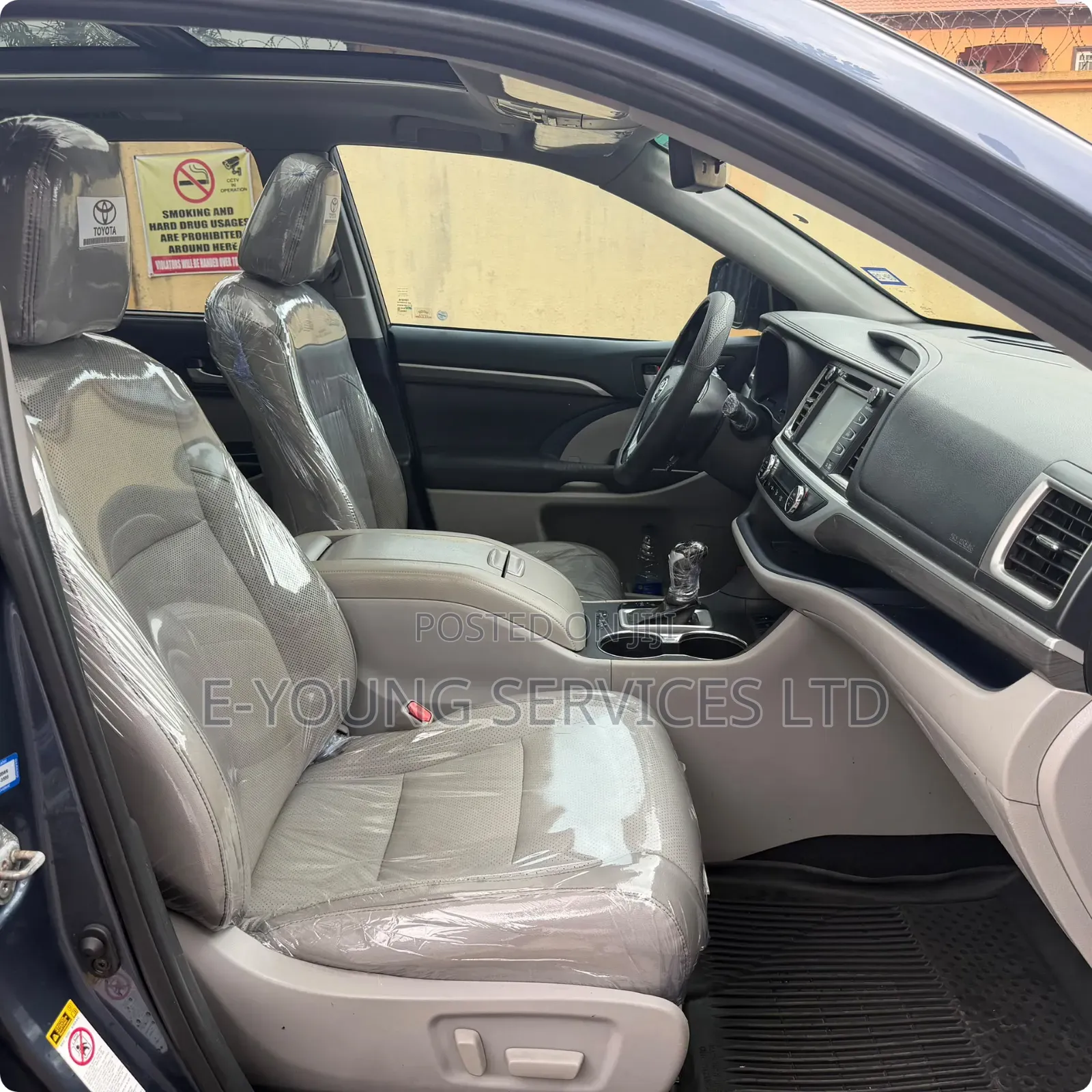 Toyota Highlander Limited Platinum 2019 Blue