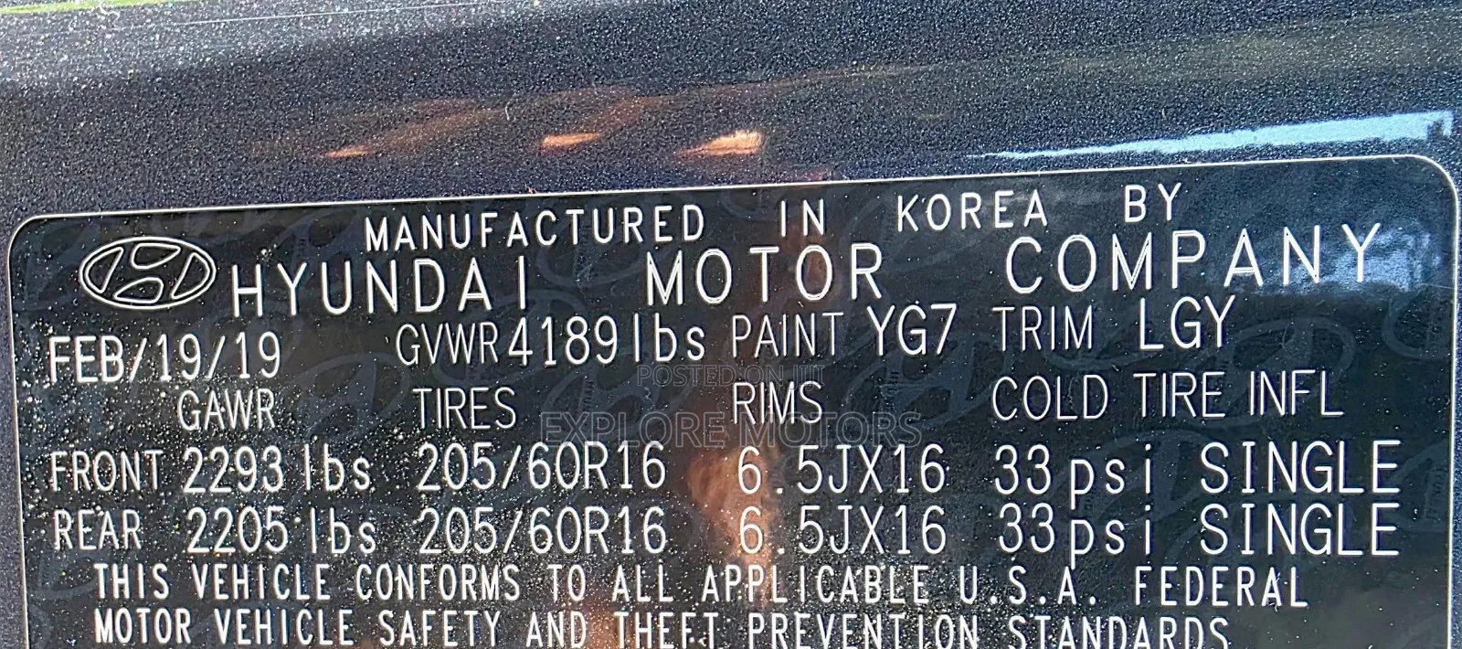 Hyundai Kona 2019 Black