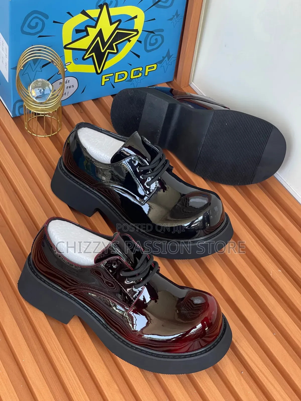 FDCP Chunky Platform Luxury Corporate & Casual Shoes
