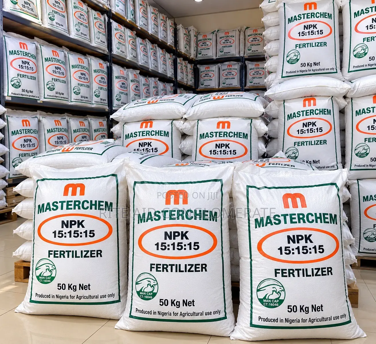 NPK 15:15:15 Fertilizer Masterchem Premium