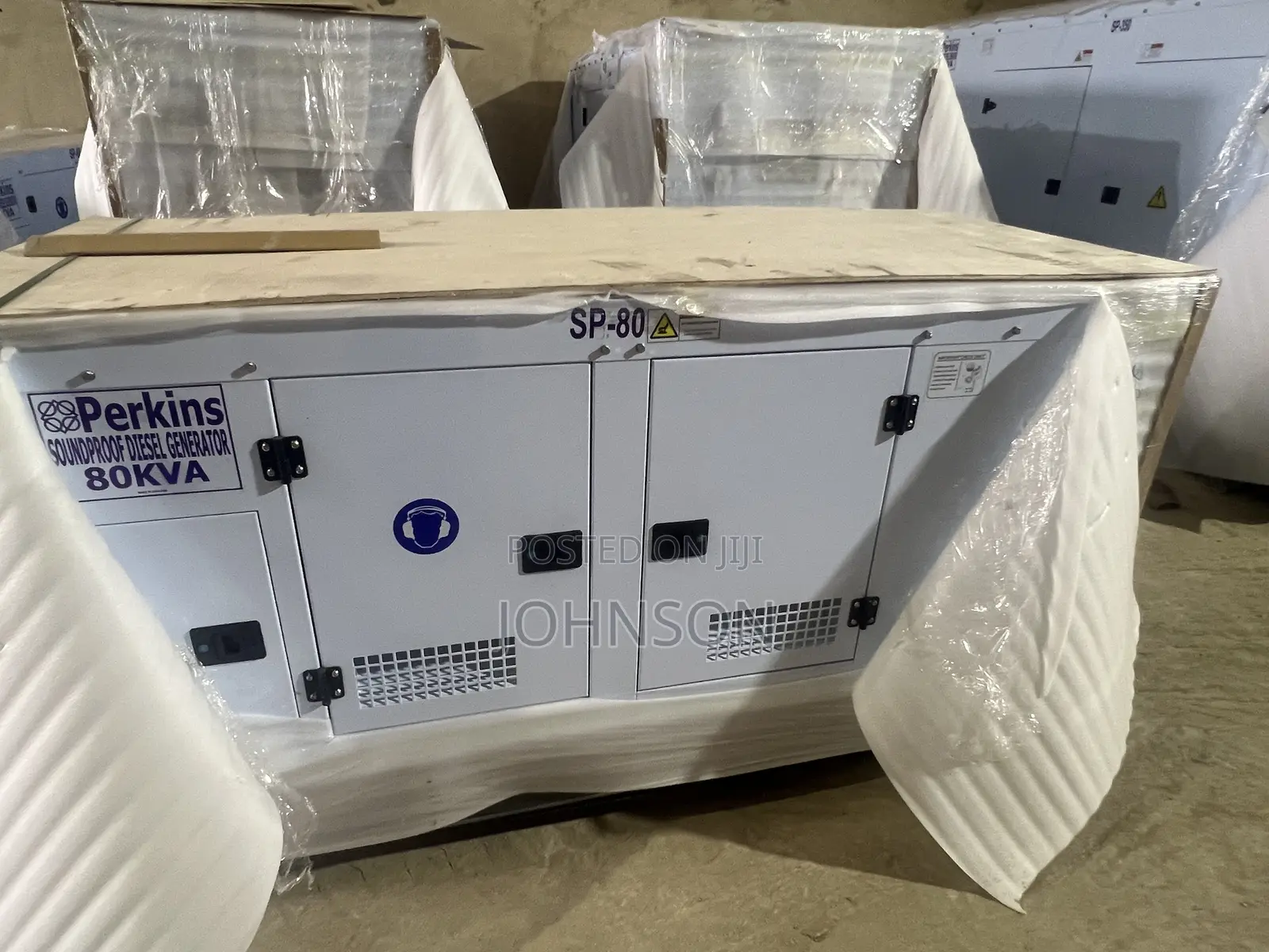 80kva Brand New UKPerkins Soundproof Diesel Generator 100% Copper 