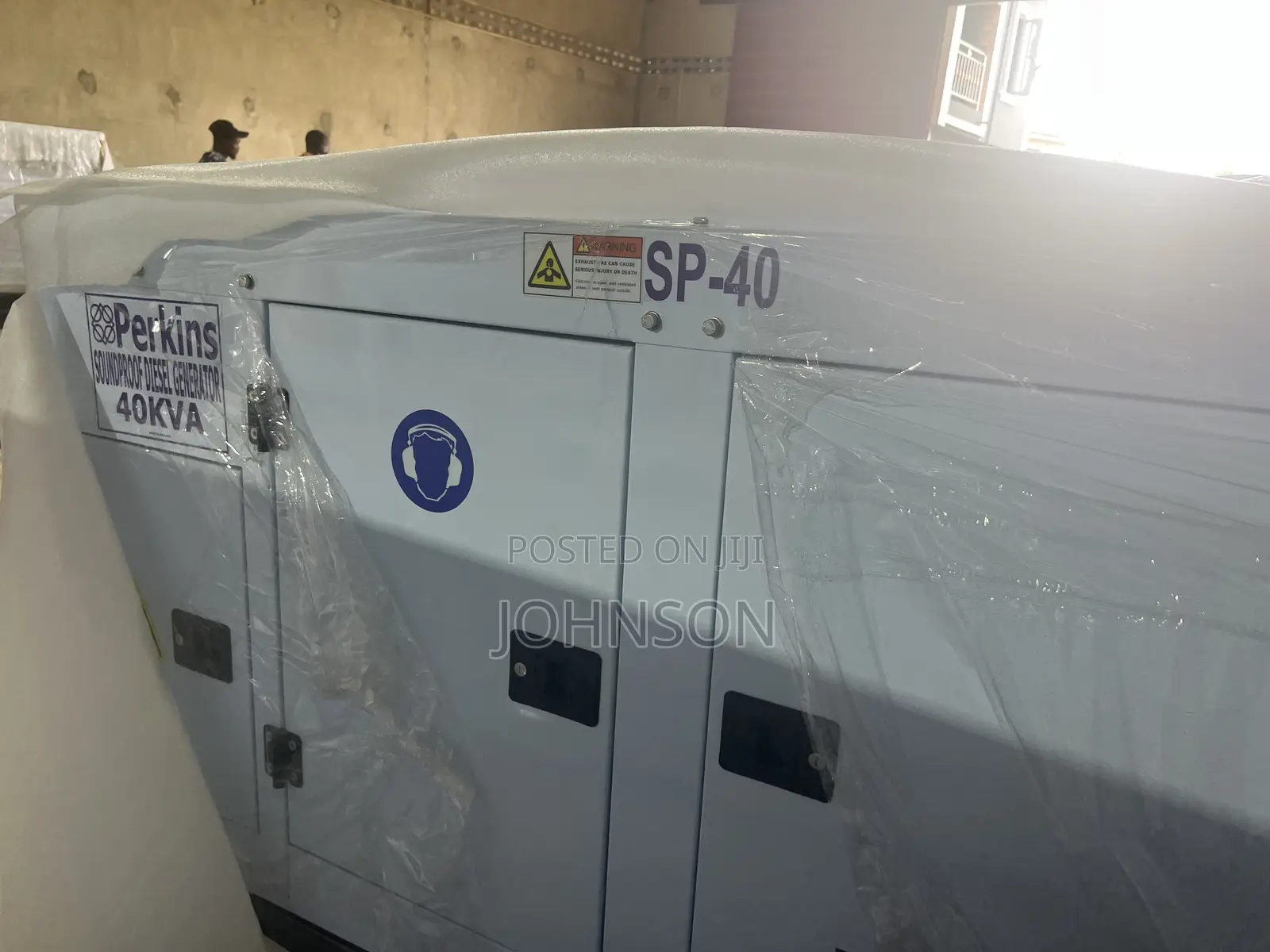 40kva Brand New UKPerkins Soundproof Diesel Generator 100% Copper 