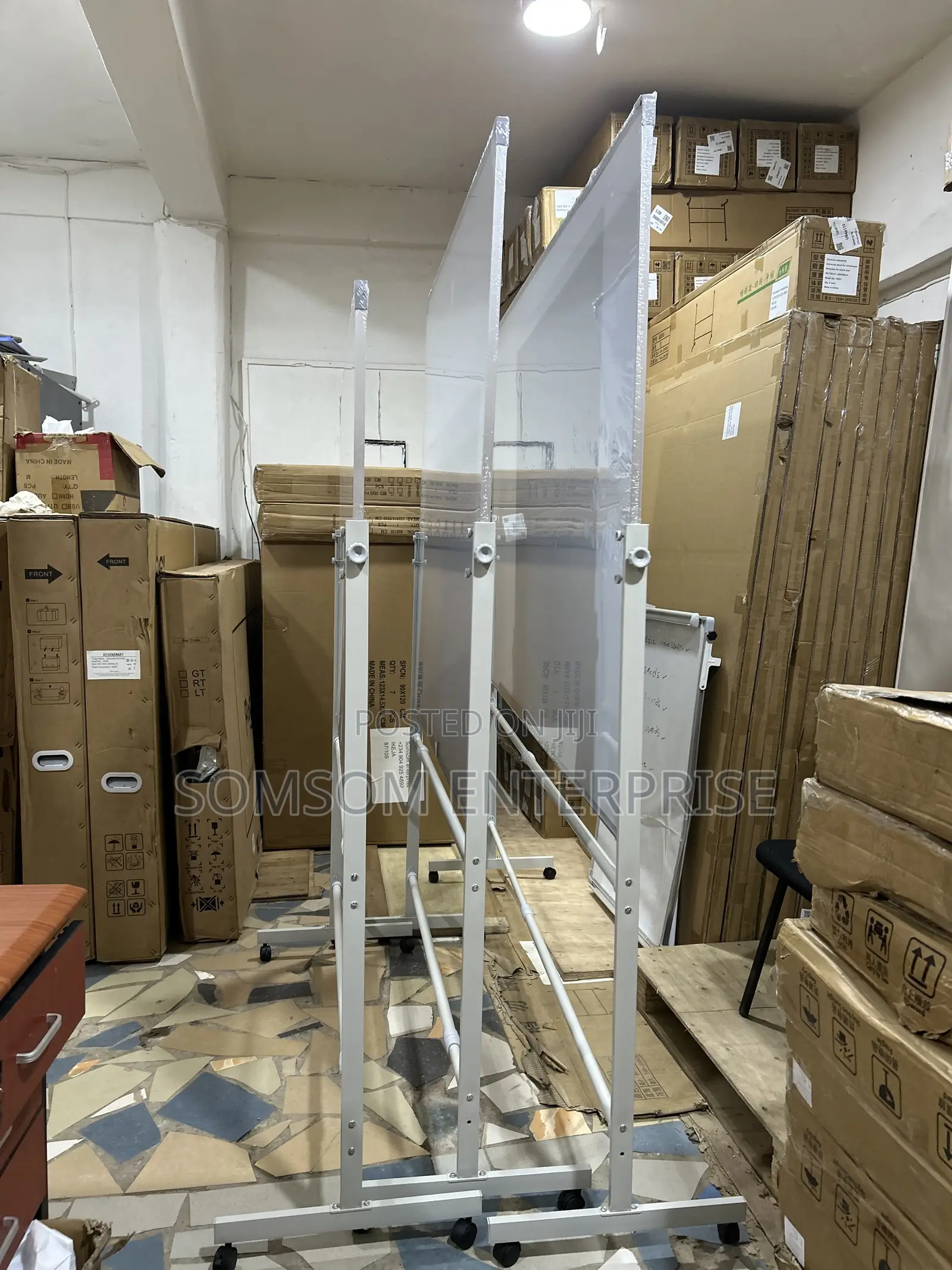 Custom-Made Double-Sided Magnetic Whiteboards – All Sizes