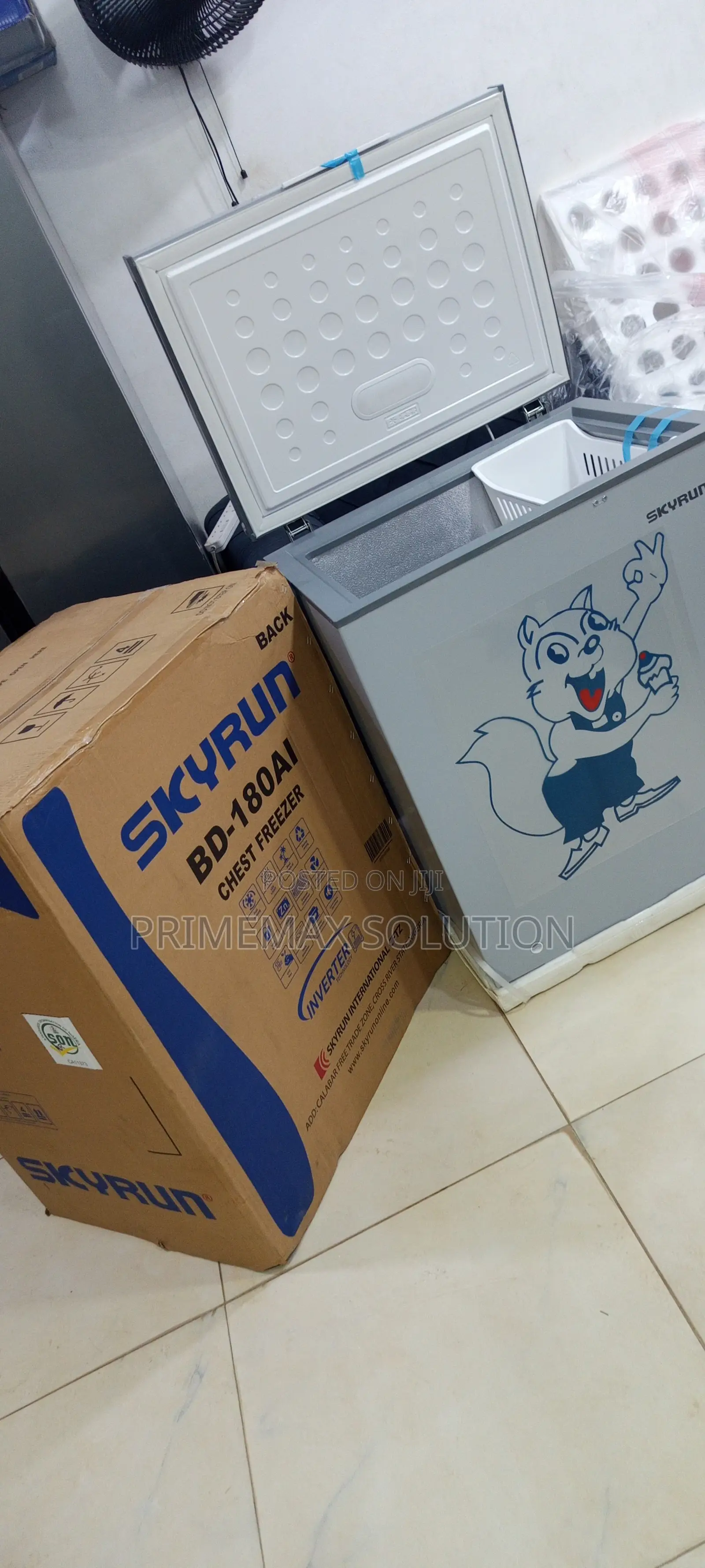 SKYRUN 180AI 145L - The Freezer Designed for Nigerian Conditions