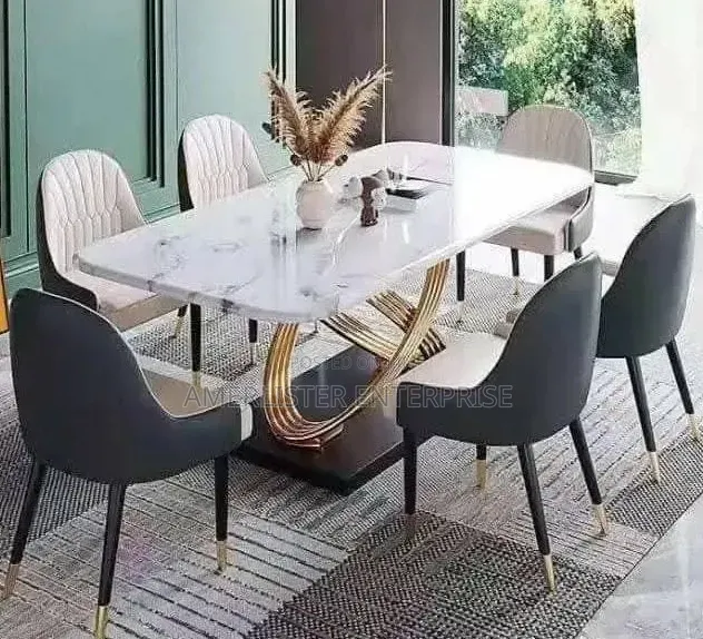 High Quality Marble Top Dining Set
