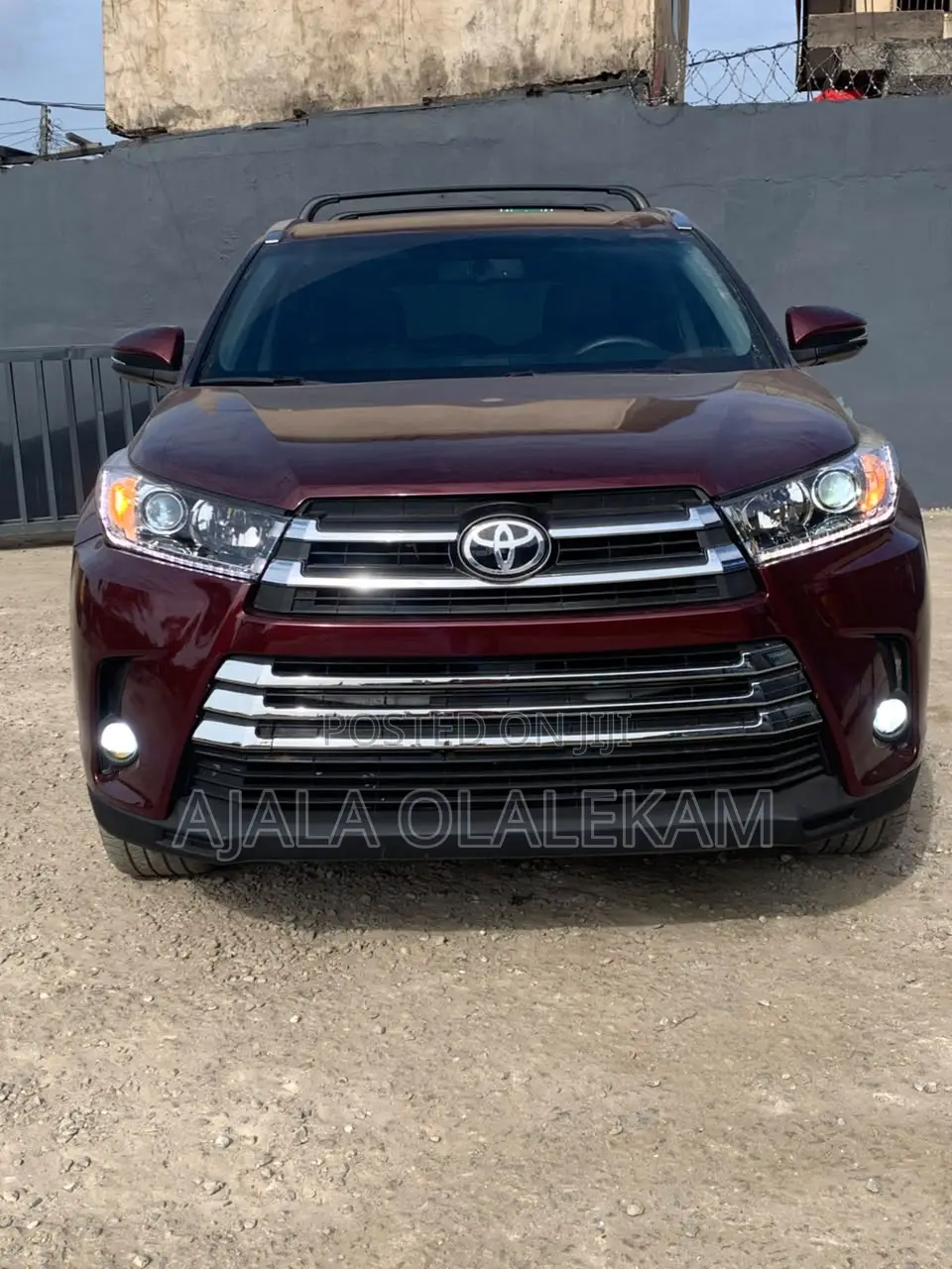 Toyota Highlander Limited 4dr SUV AWD (3.5L 6cyl 6A) 2015 Burgundy