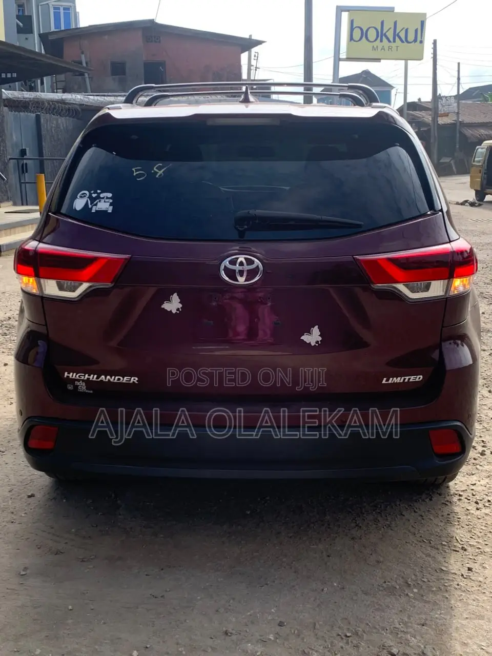 Toyota Highlander Limited 4dr SUV AWD (3.5L 6cyl 6A) 2015 Burgundy