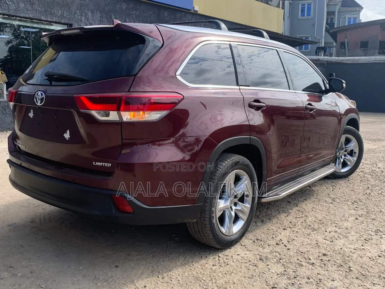 Toyota Highlander Limited 4dr SUV AWD (3.5L 6cyl 6A) 2015 Burgundy