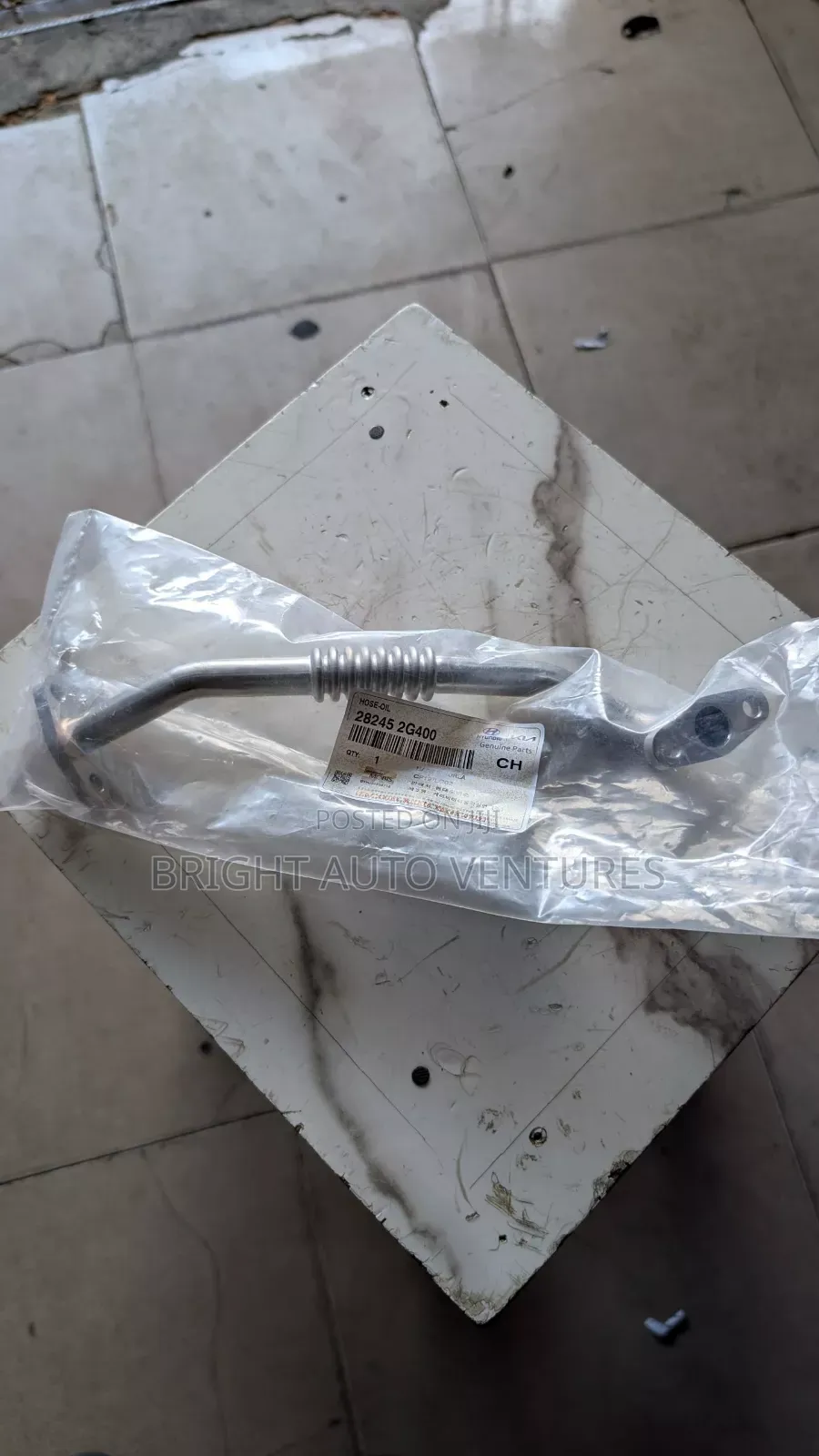 Turbo Hose Oil for Hyundai Sonata 012