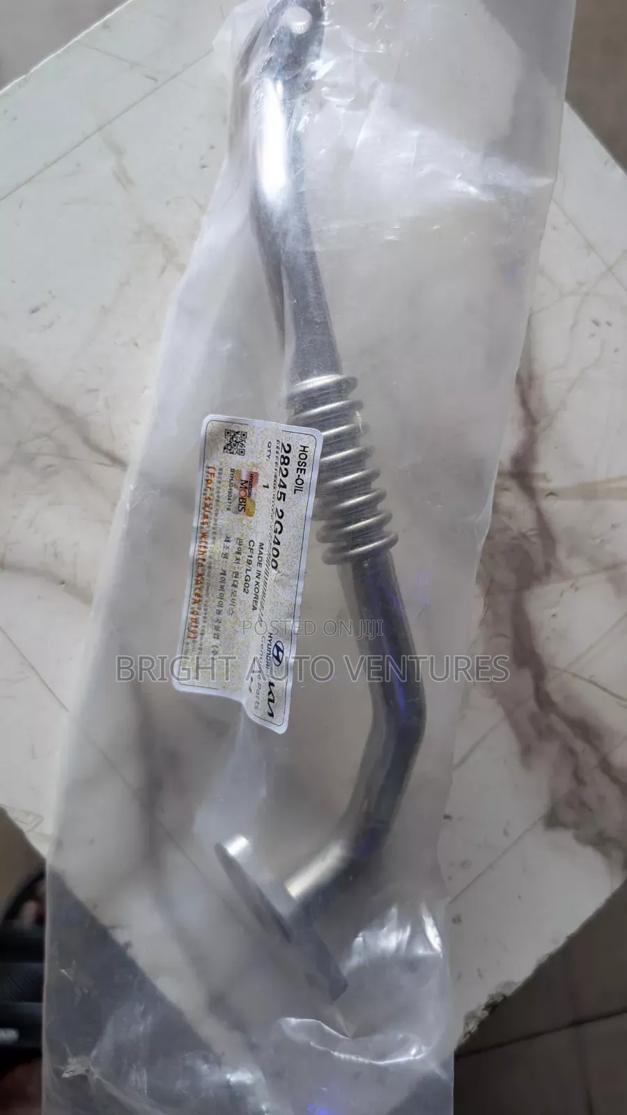 Turbo Hose Oil for Hyundai Sonata 012