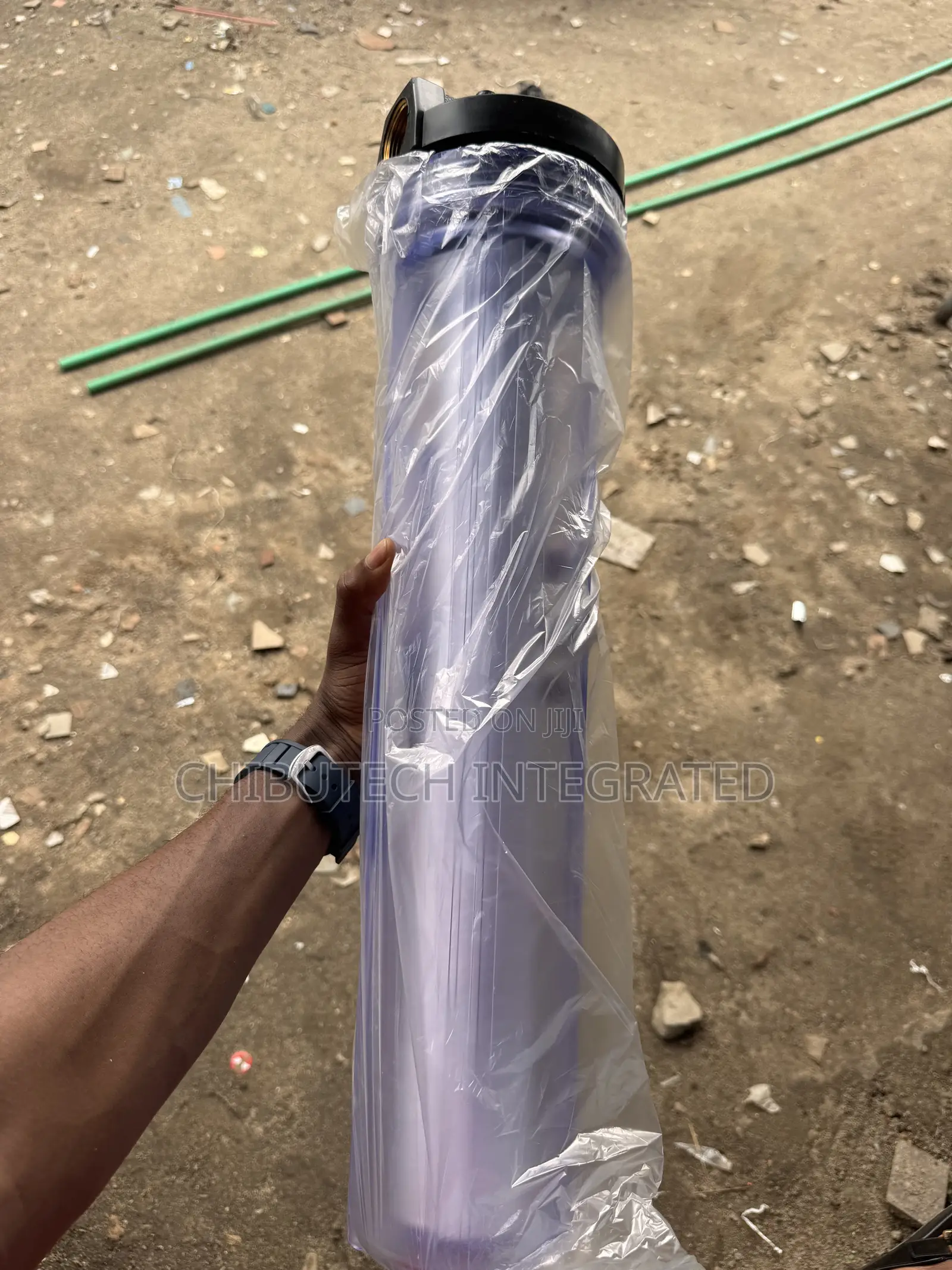 20-Inch Transparent Standard Water Filter Housing