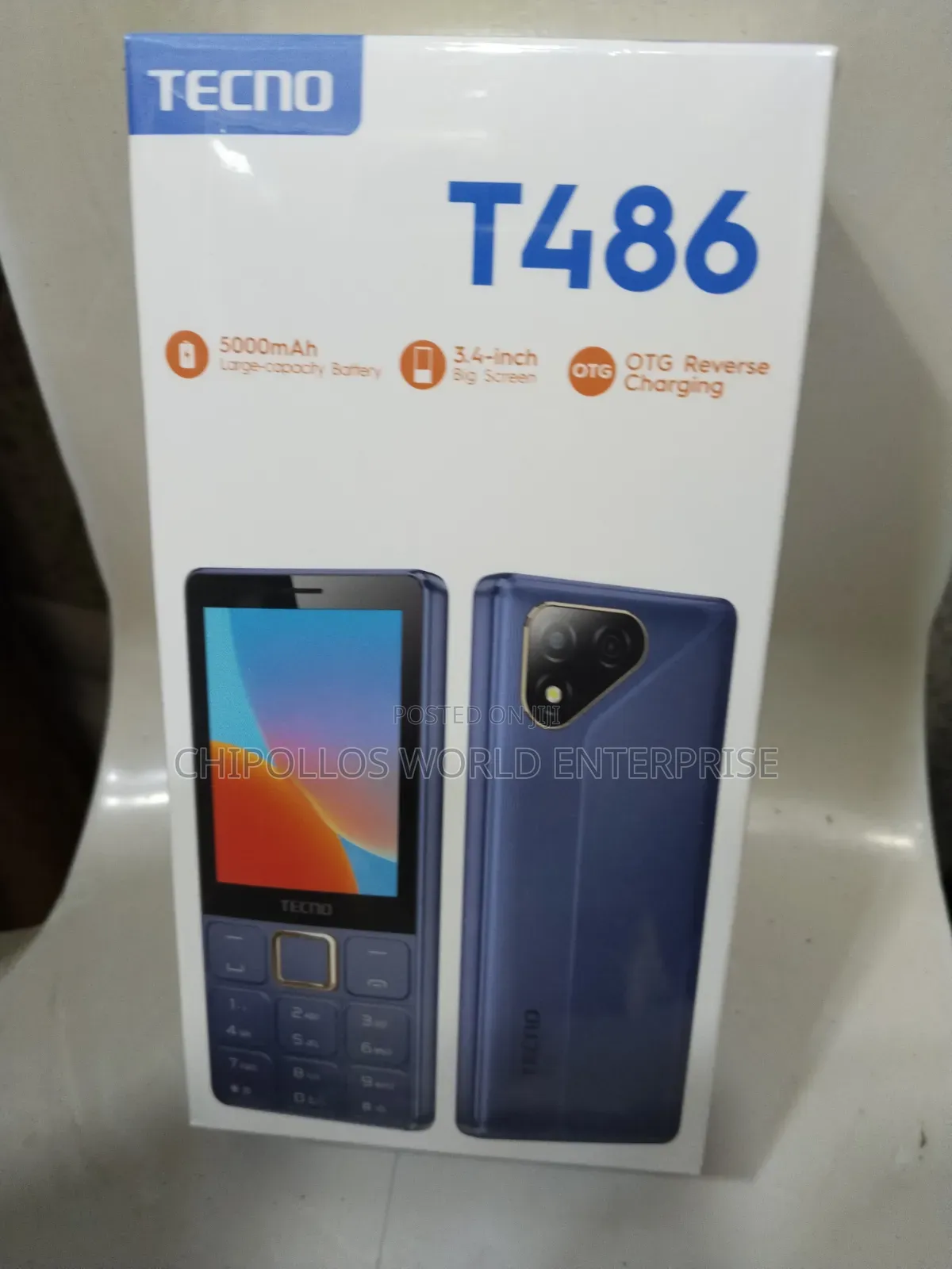 New Tecno T485 Black