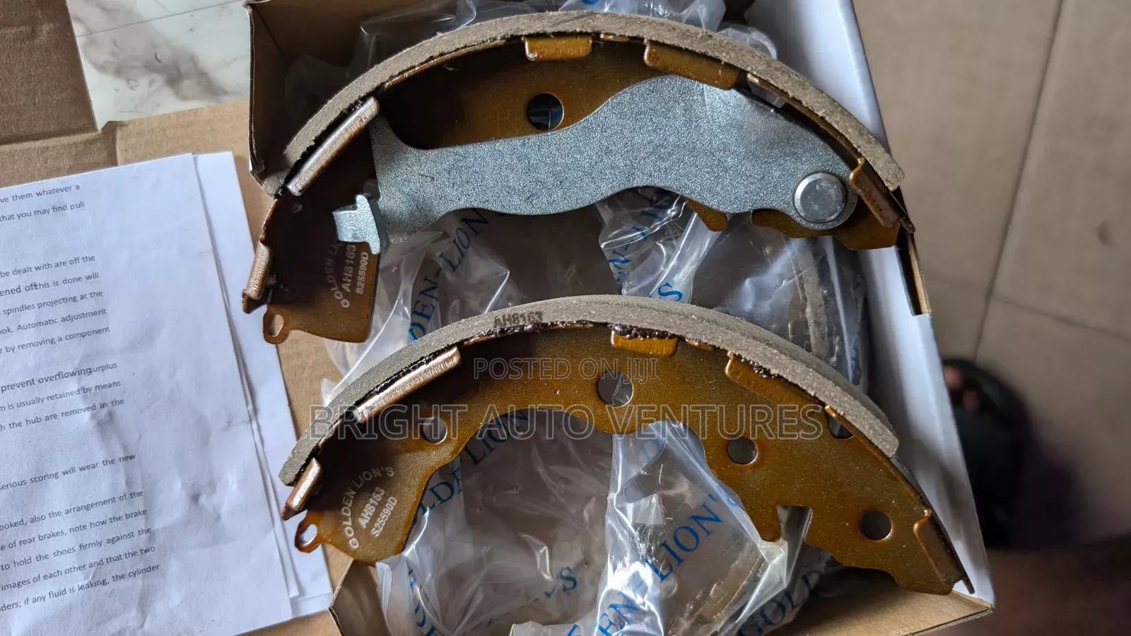 Shoe Brake Lining for Hyundai Accent Kia Rio 2006