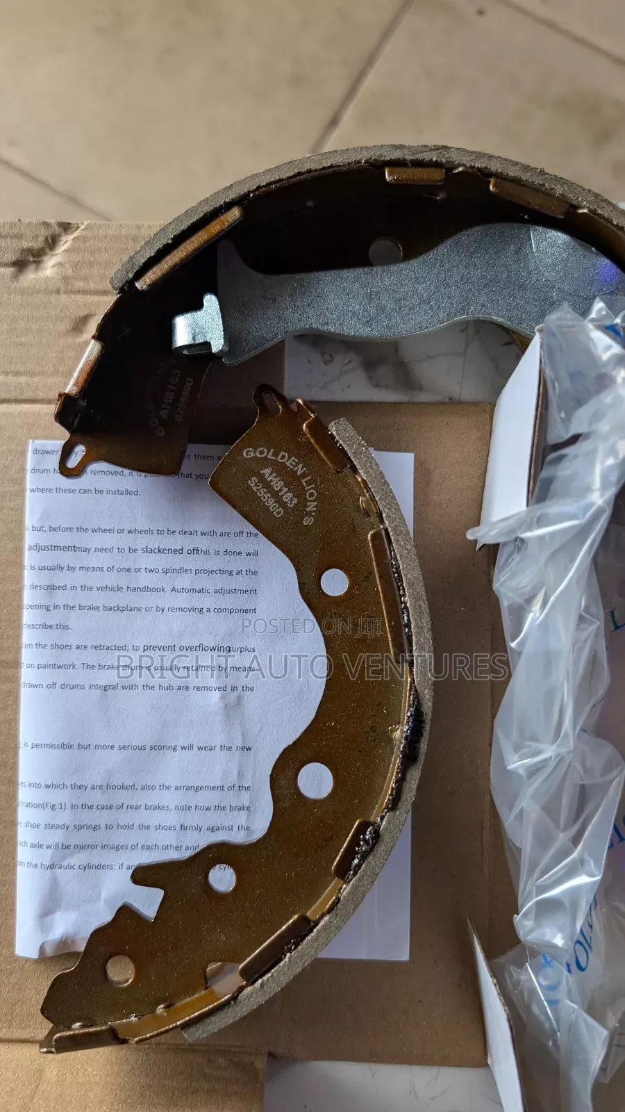 Shoe Brake Lining for Hyundai Accent Kia Rio 2006