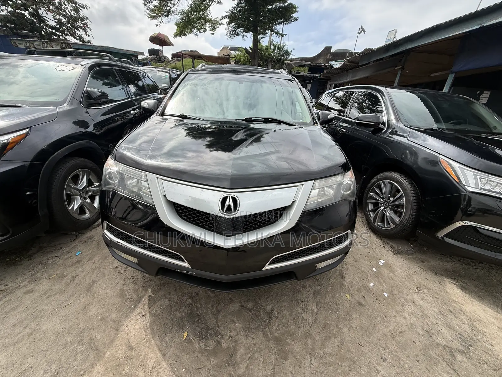 Acura MDX Advance Package SUV AWD (3.7L 6cyl 6A) 2011 Black